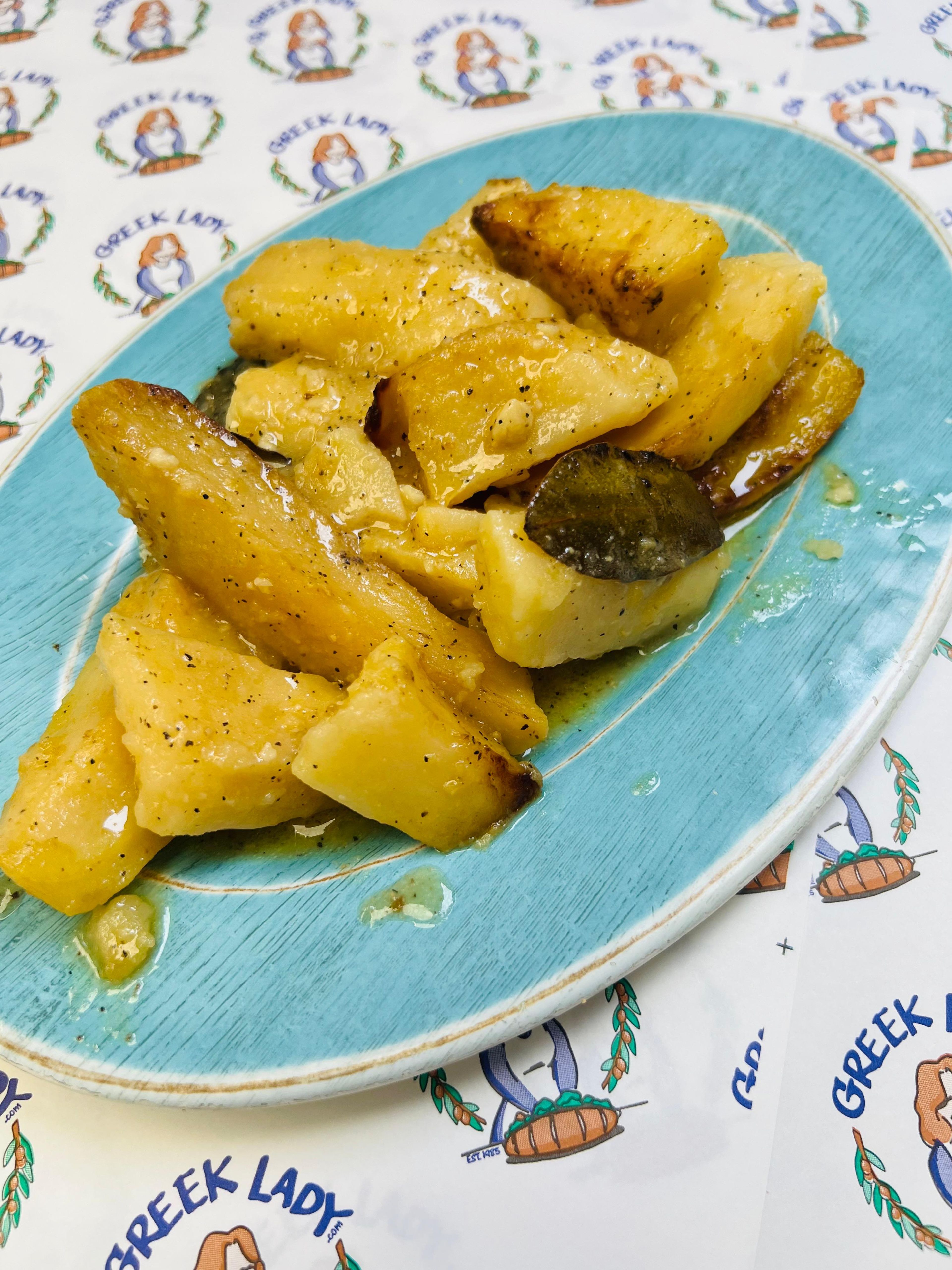 Lemon Roasted Potatoes.