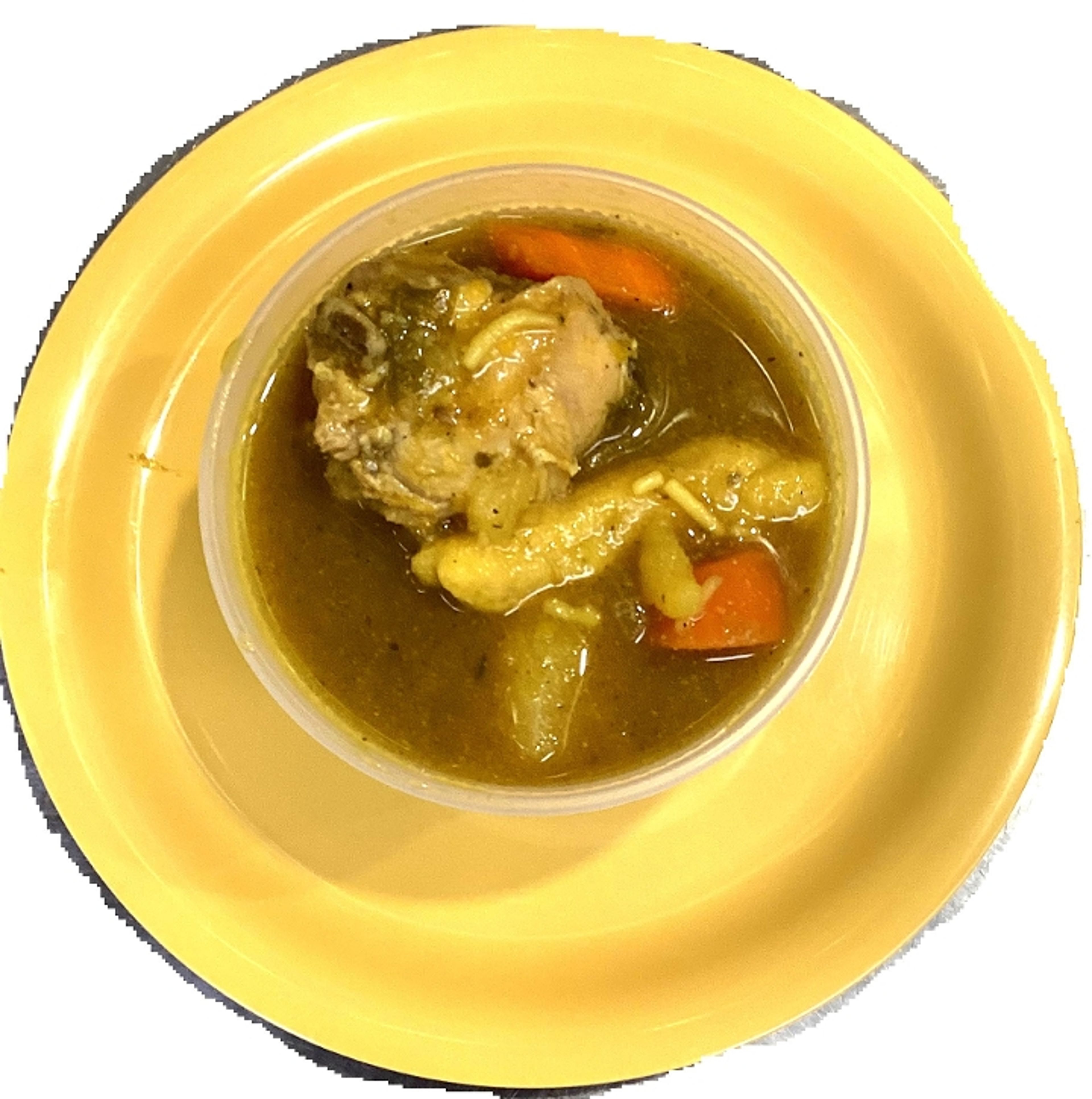 Chicken soup Med  (Monday only).