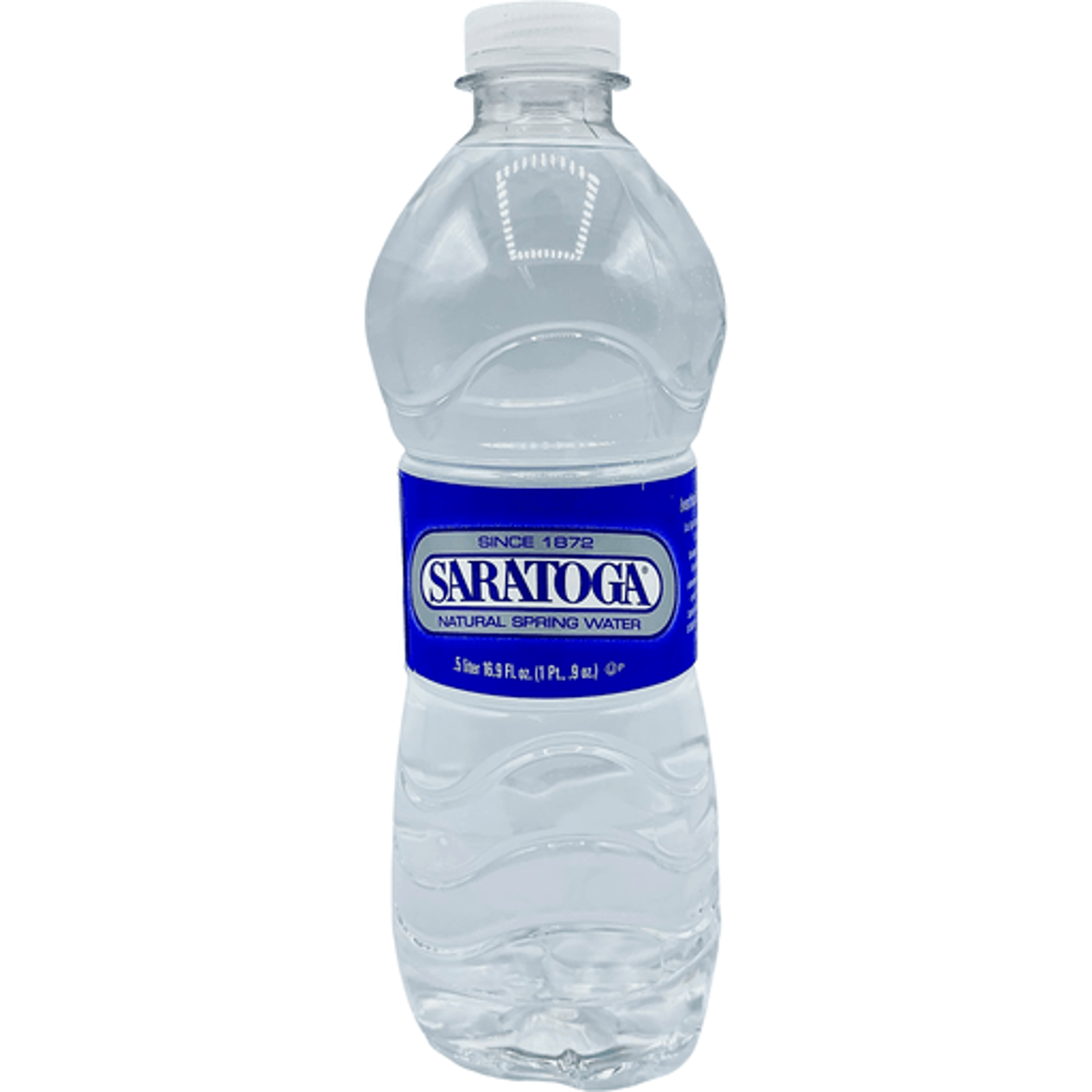 Saratoga Spring Water.