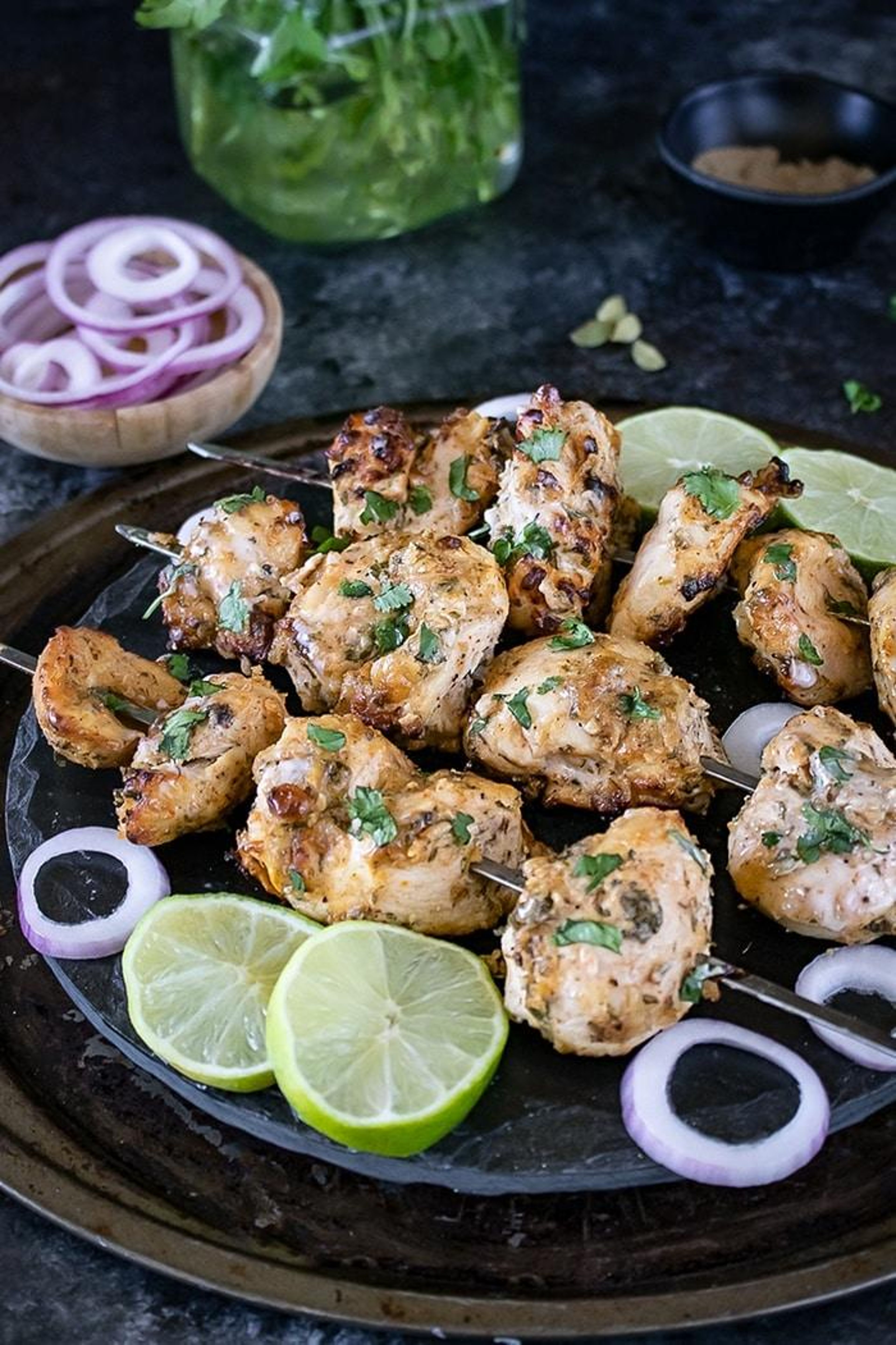 Murgh Malai Tikka.