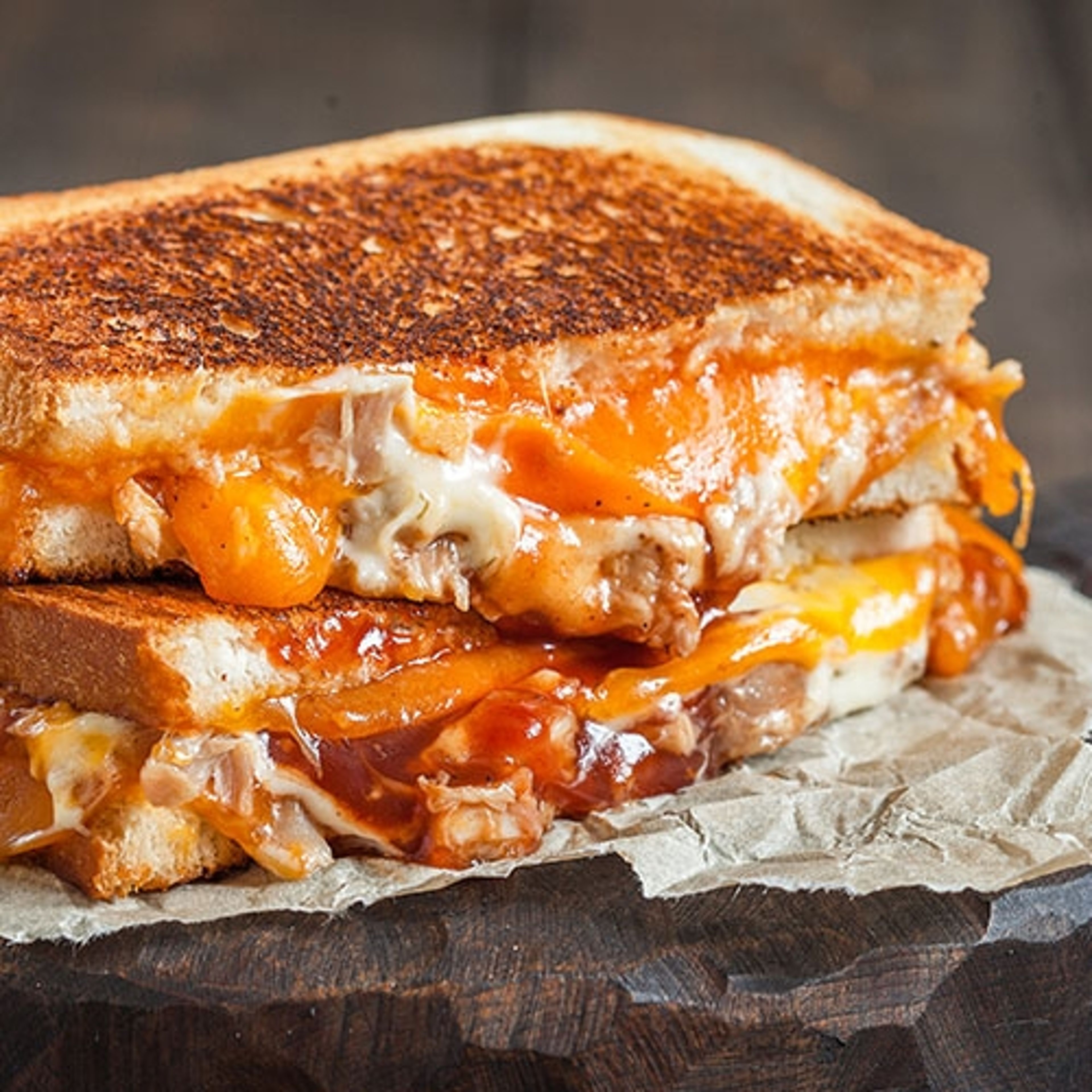 Buffalo Chicken Melt.