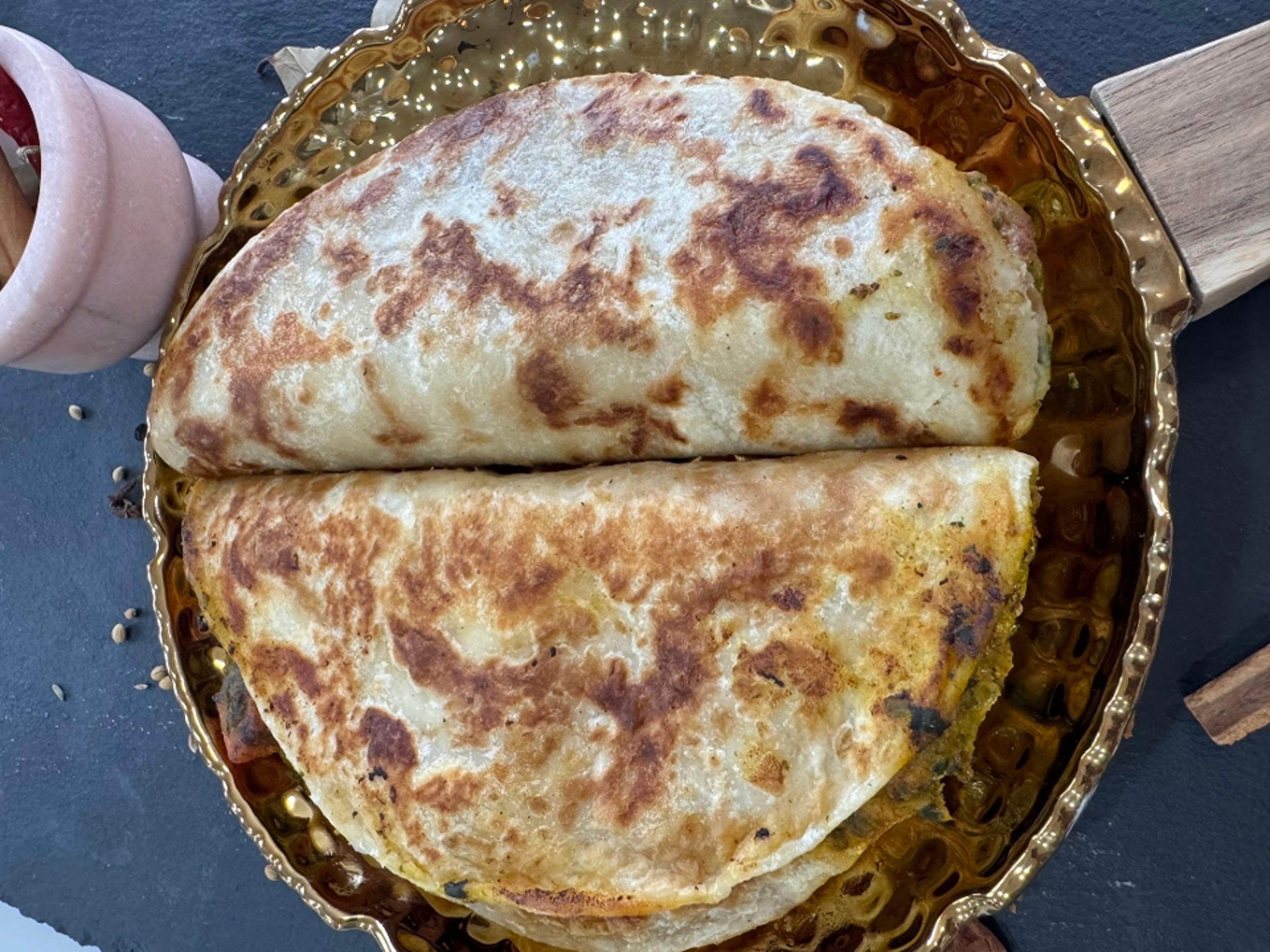 Chole Parathadilla.