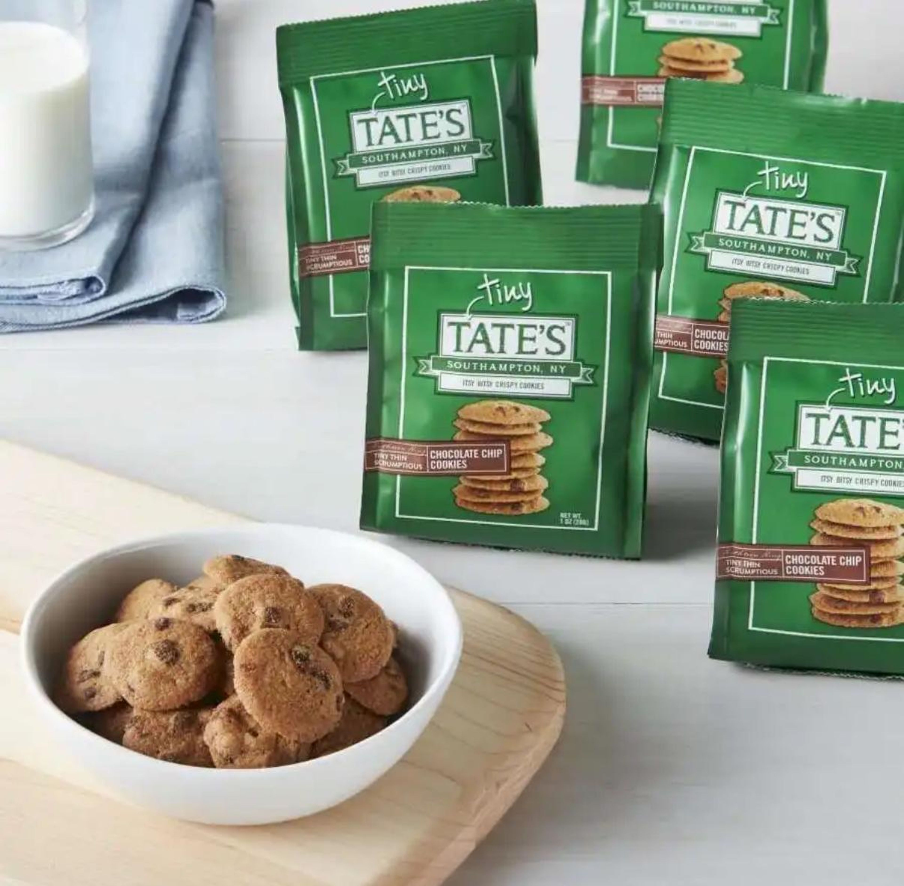 Mini Tate chocolate chip cookies.