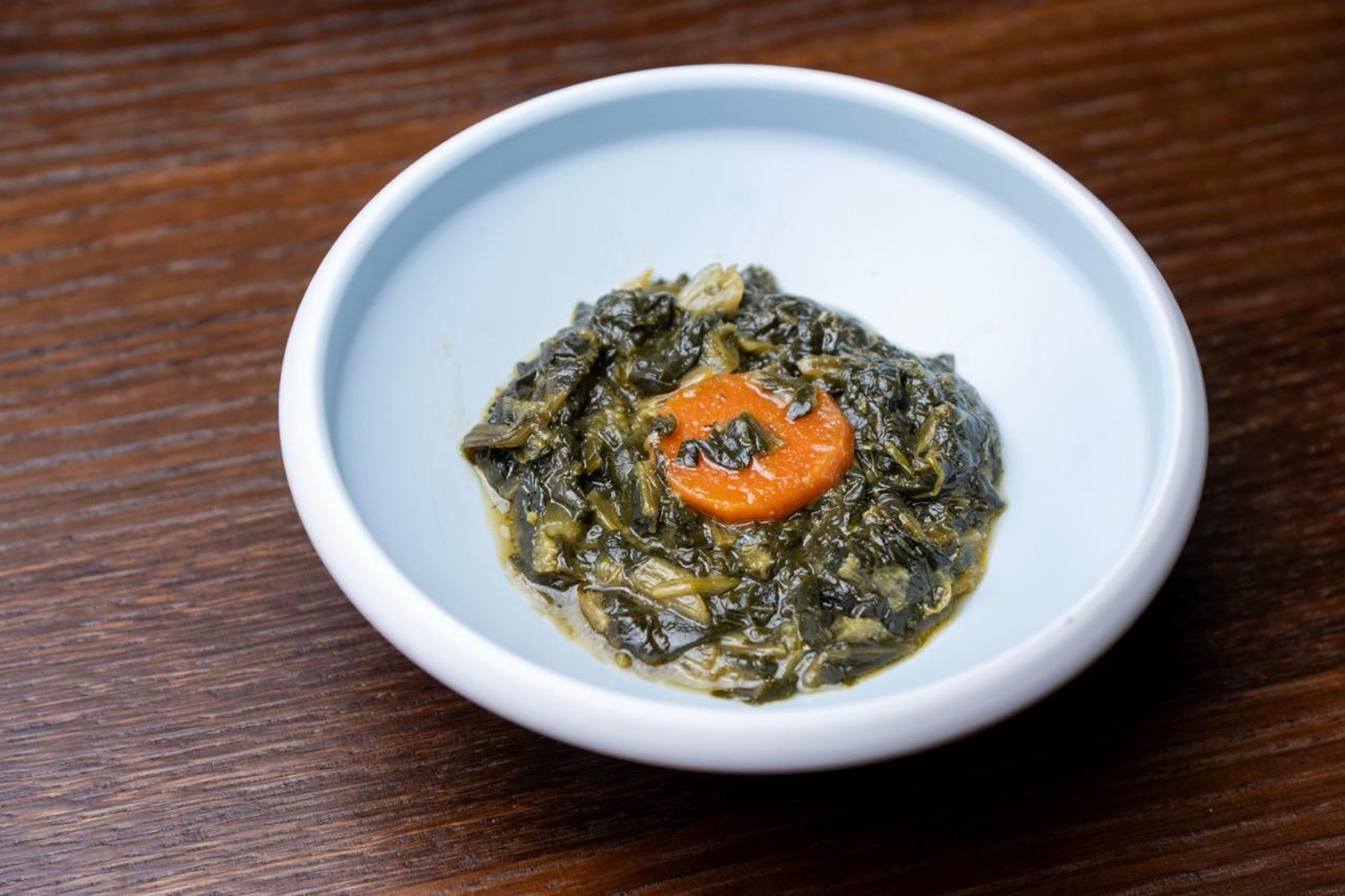 Spinach and Lima Beans.