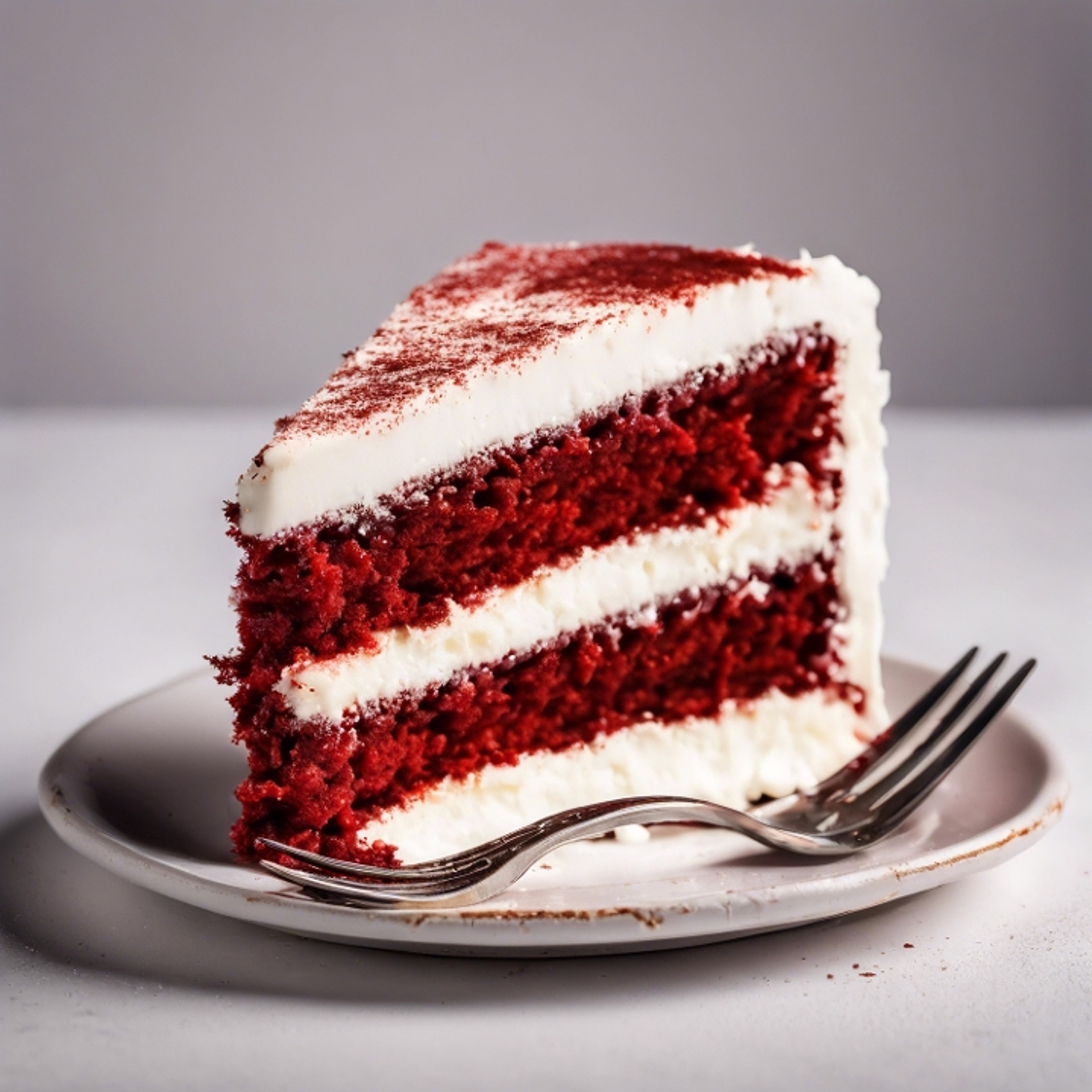 Red velvet cake.