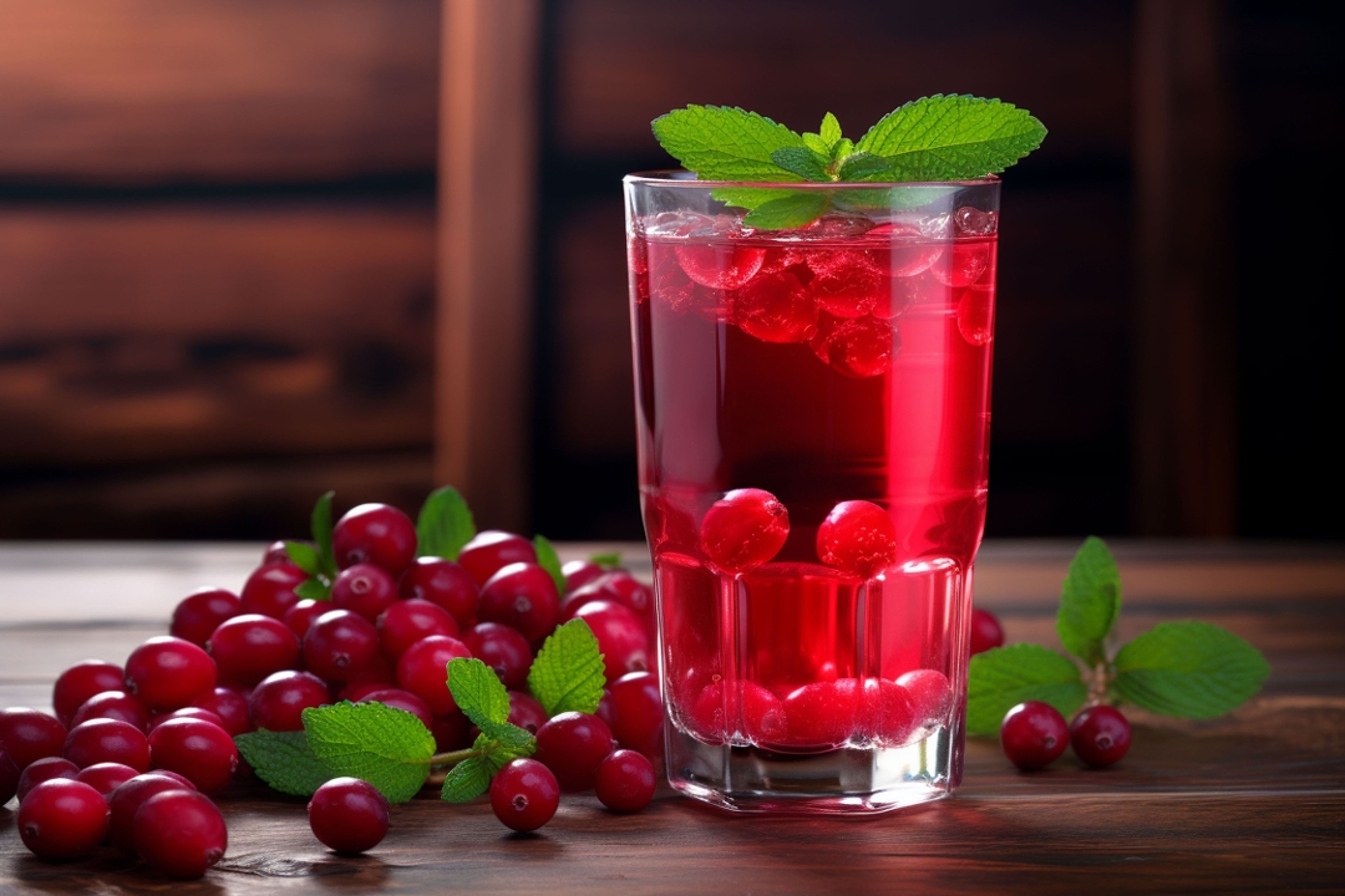 Cranberry Juice.
