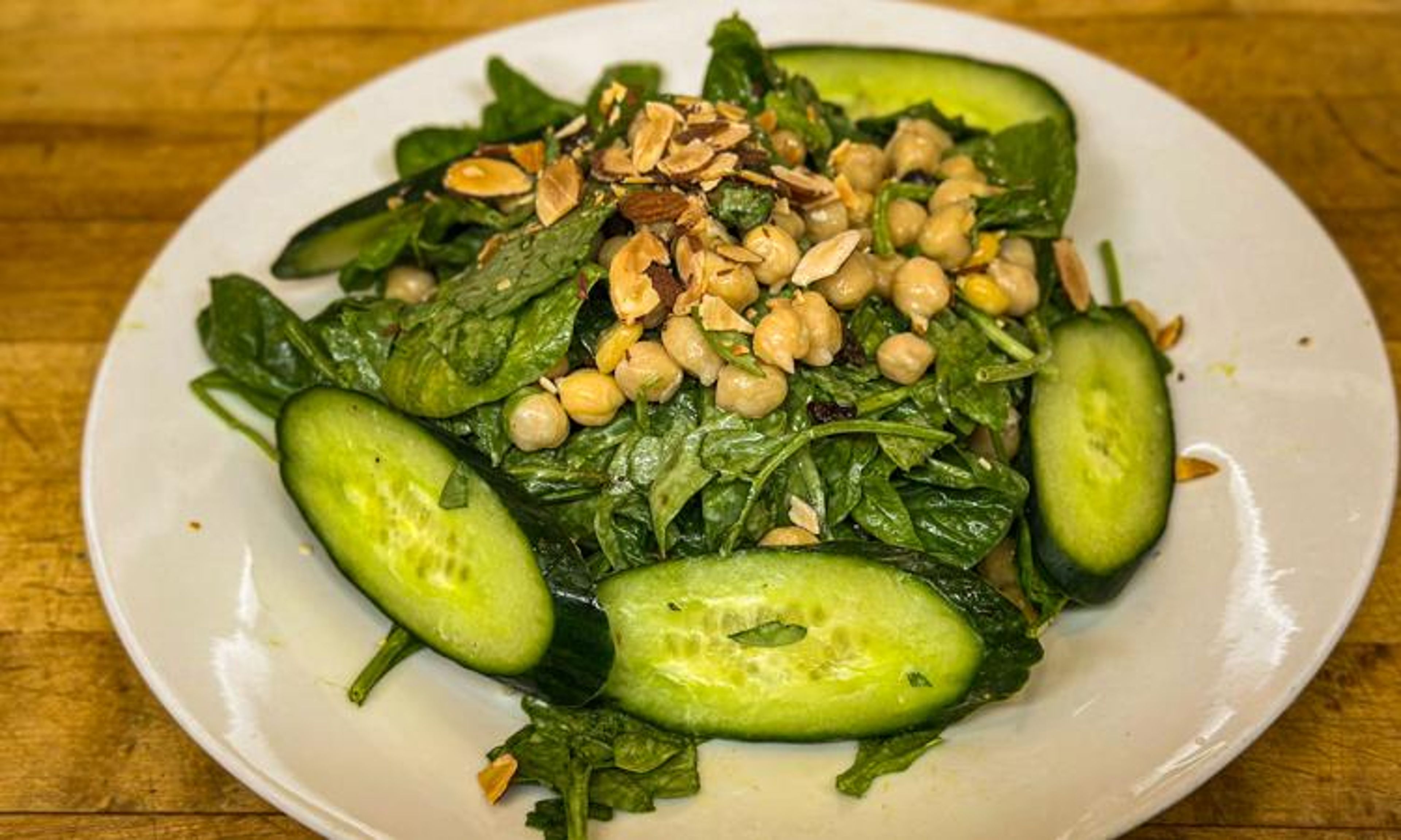 Curry Chickpea & Almond Salad.