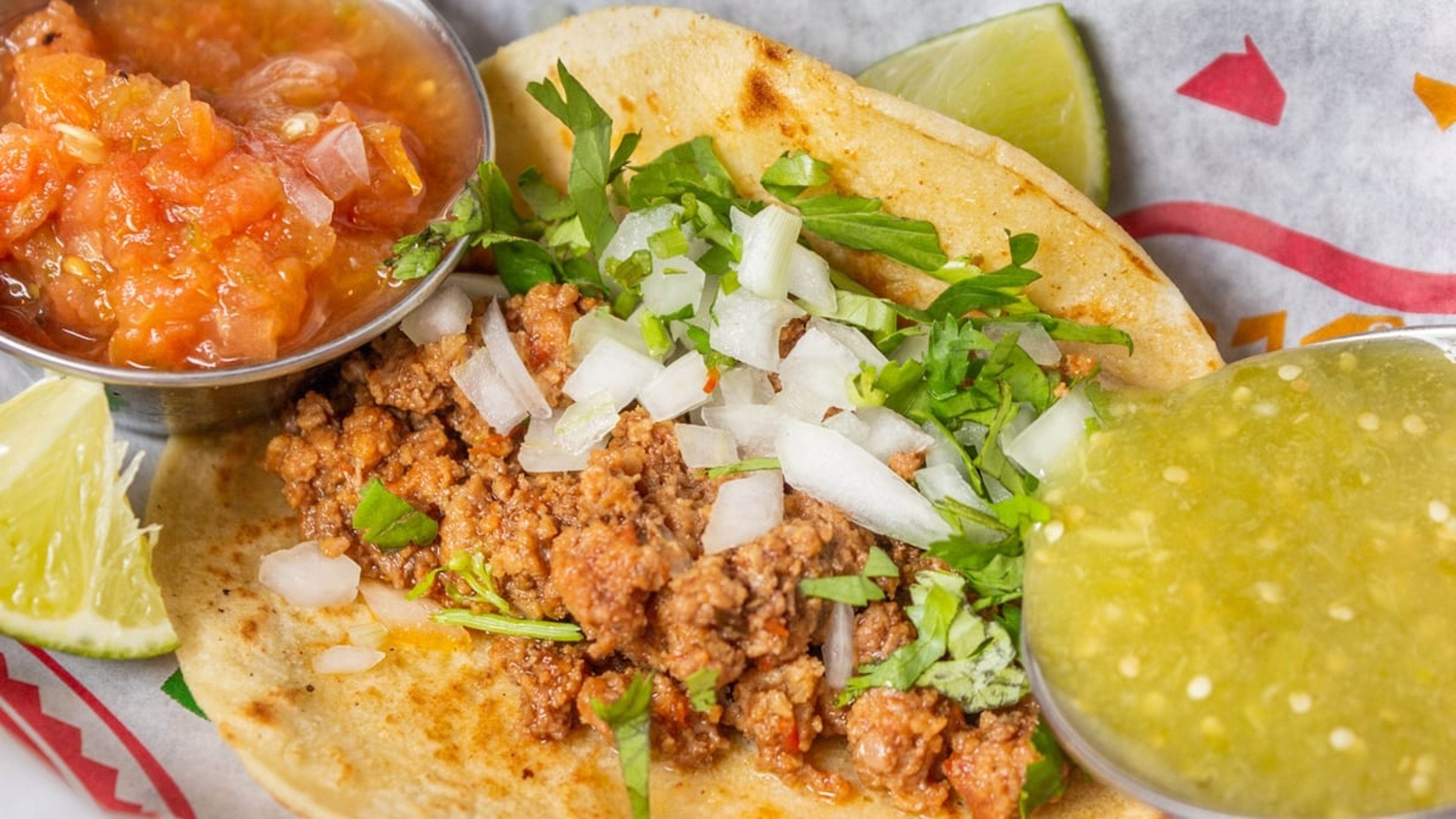 Taco Carne Molida (Ground Beef).