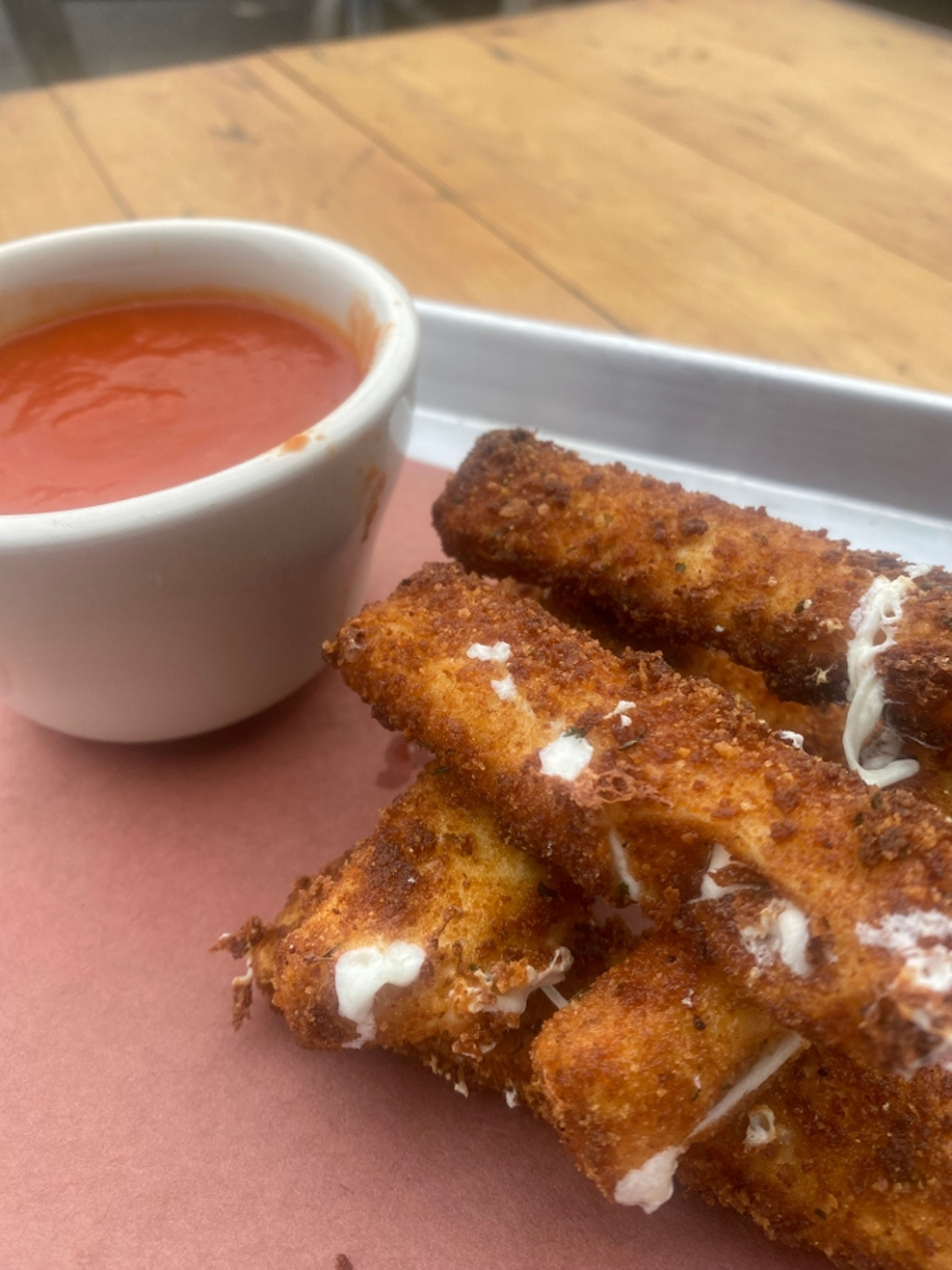 Mozzarella Sticks.