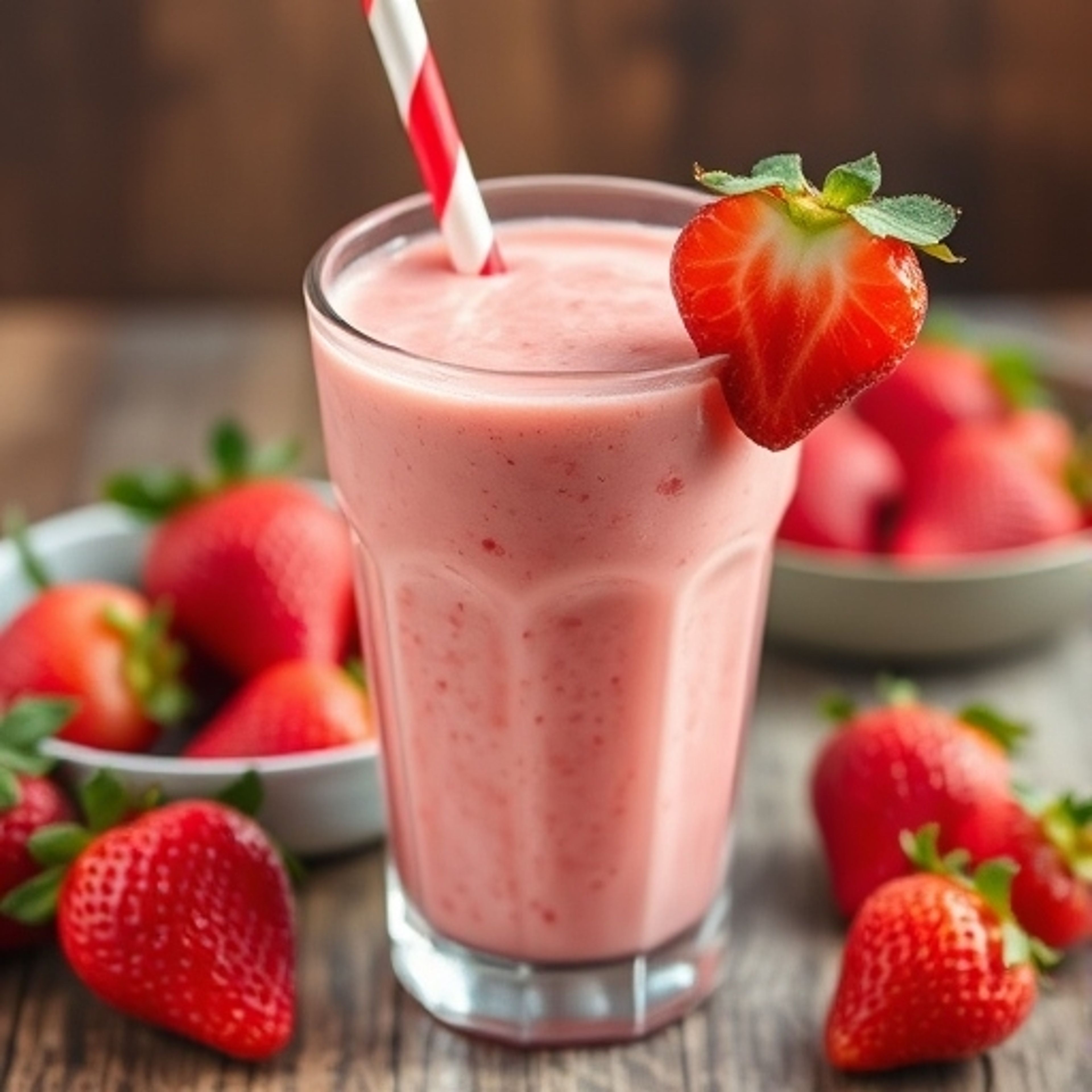 Strawberry Smoothie.
