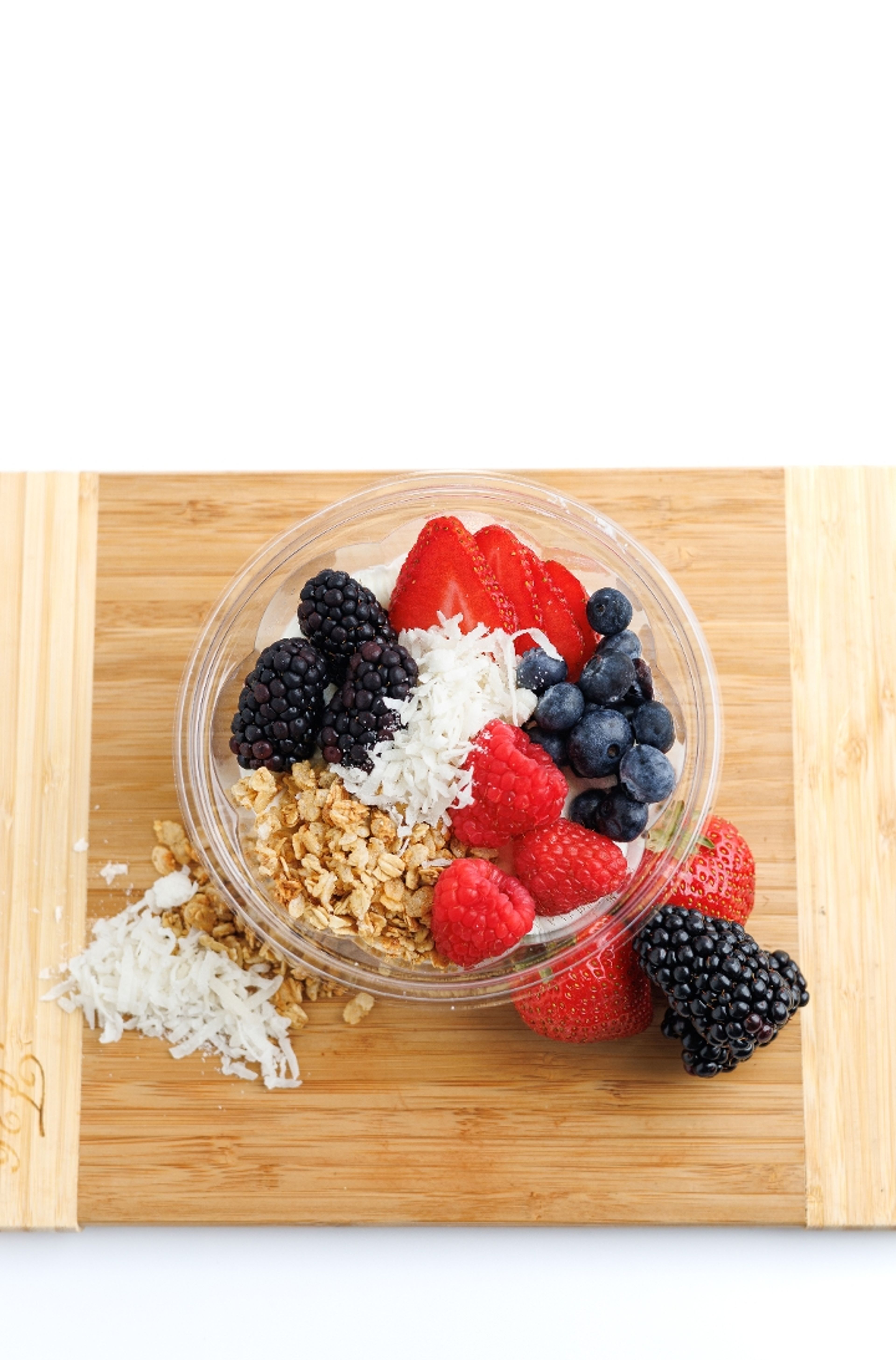 Fresh Berry Yogurt Bowl.