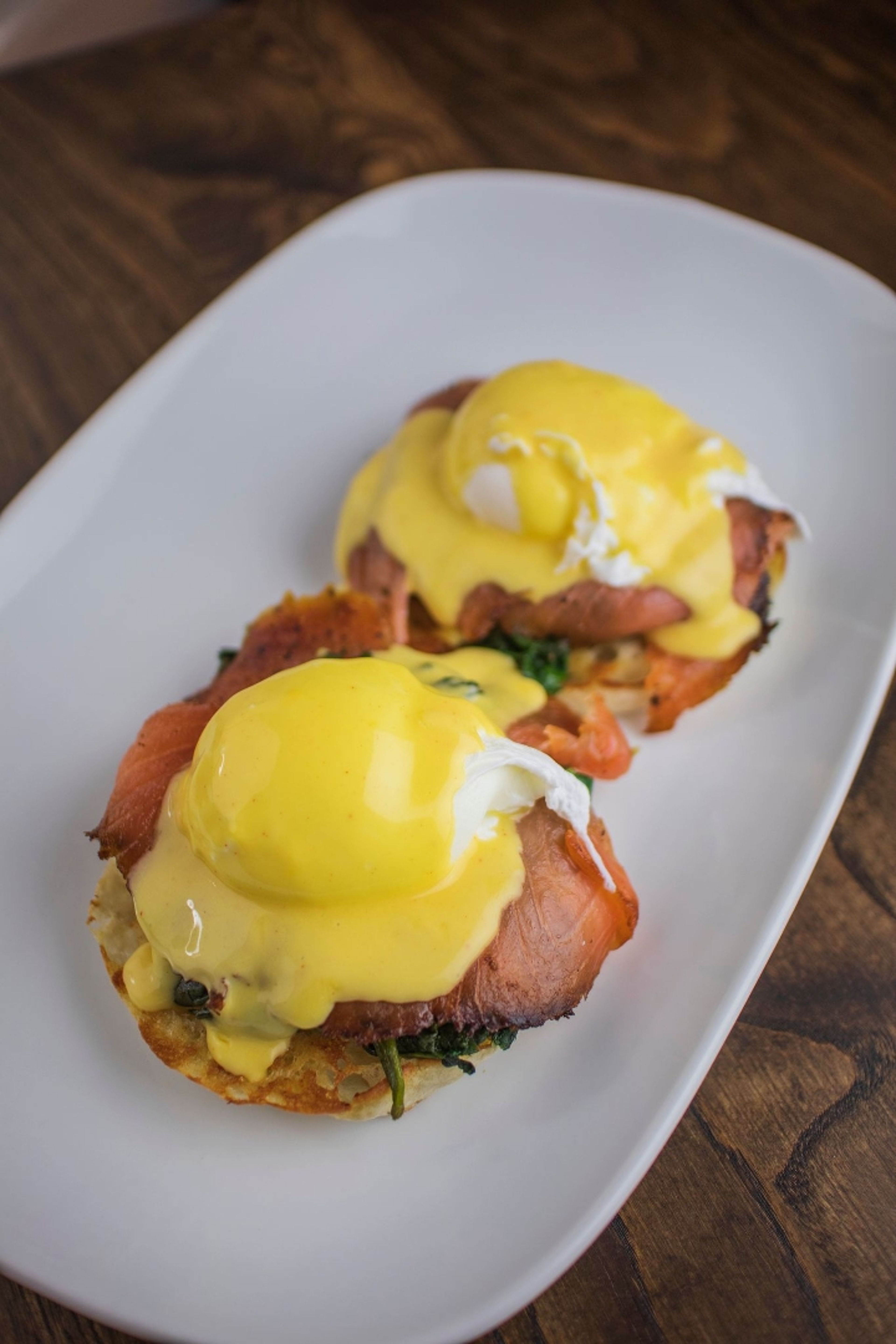 EGGS BENEDICT.
