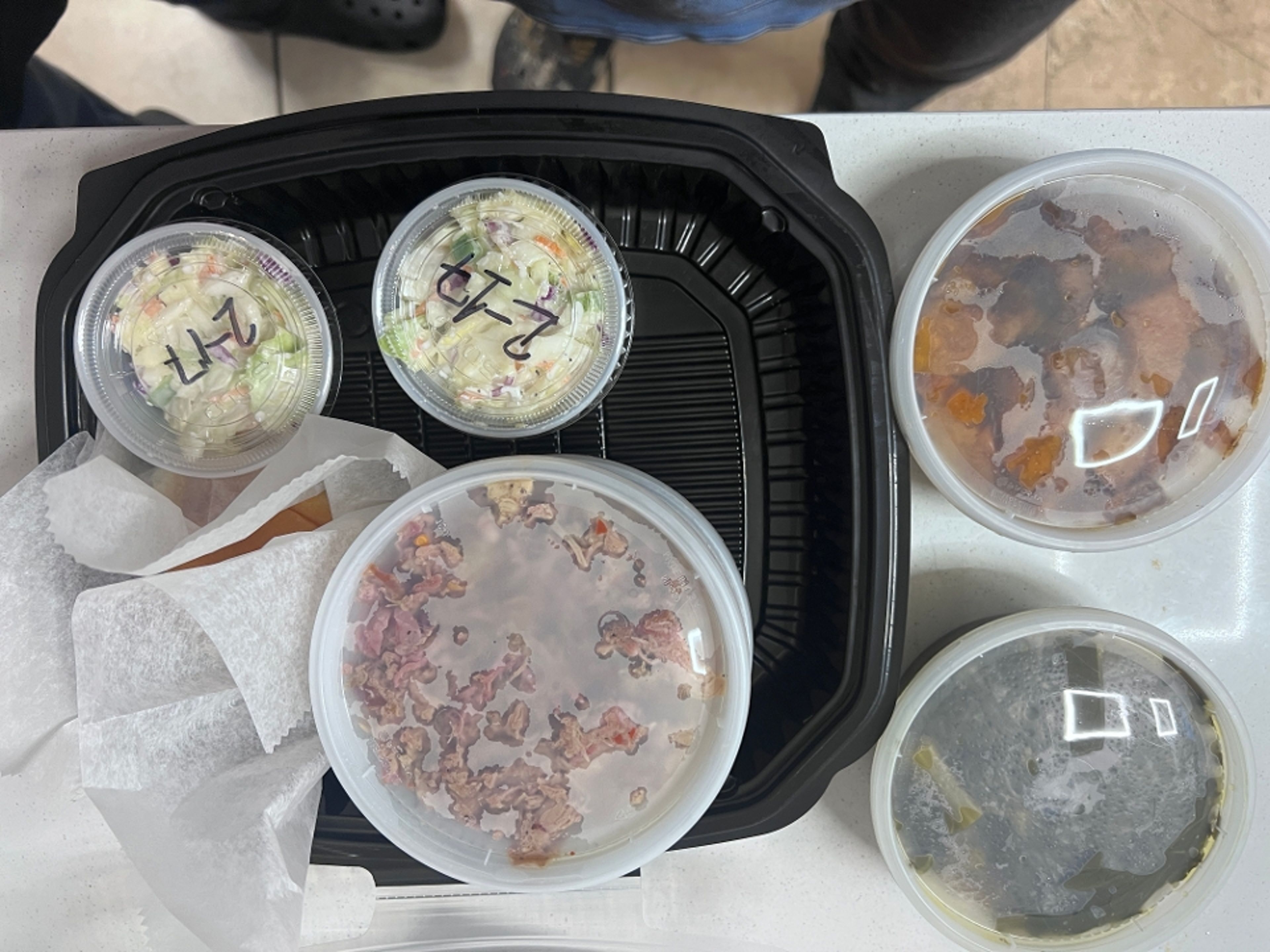 NC Pulled Pork 1/2 lb. Platter.