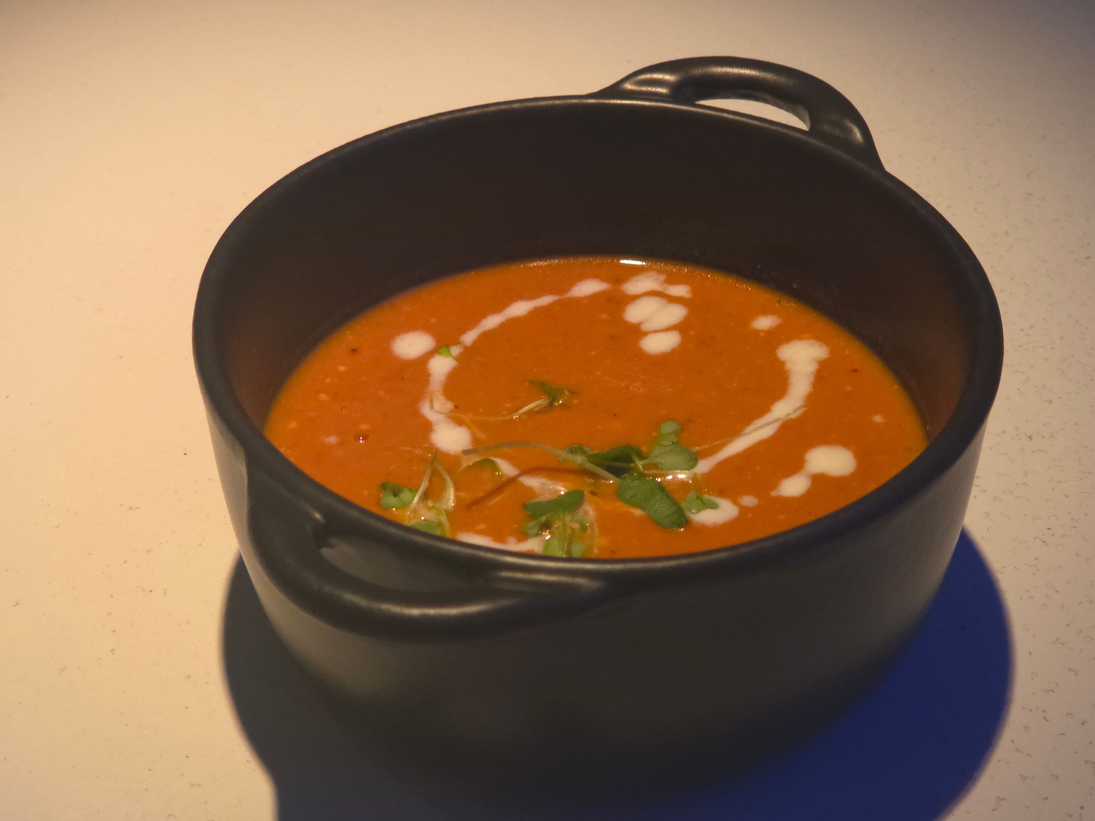 Tomato Coconut Bisque.