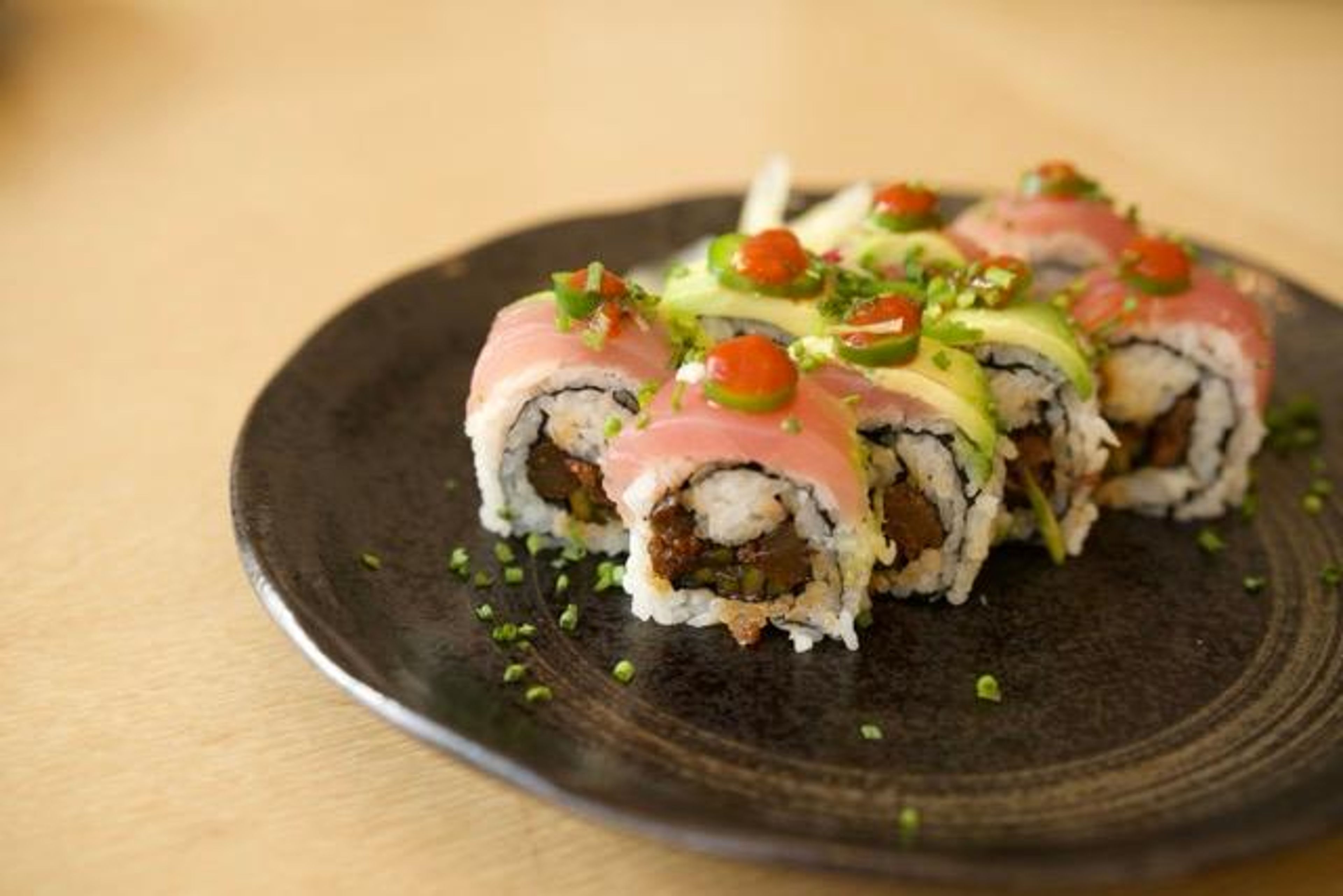 Pancho Villa Spicy Tuna Roll.
