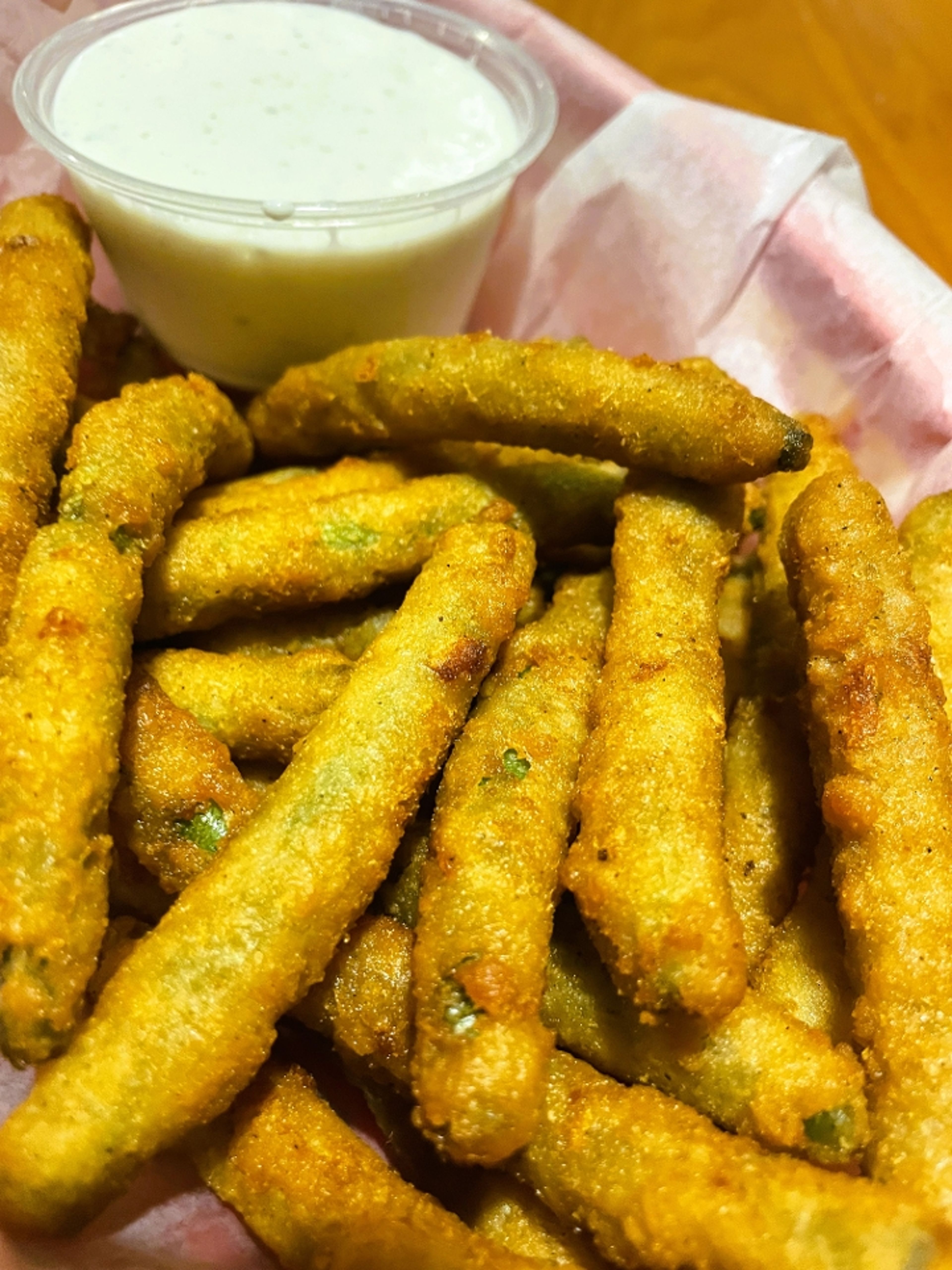 Fried Green Beans.
