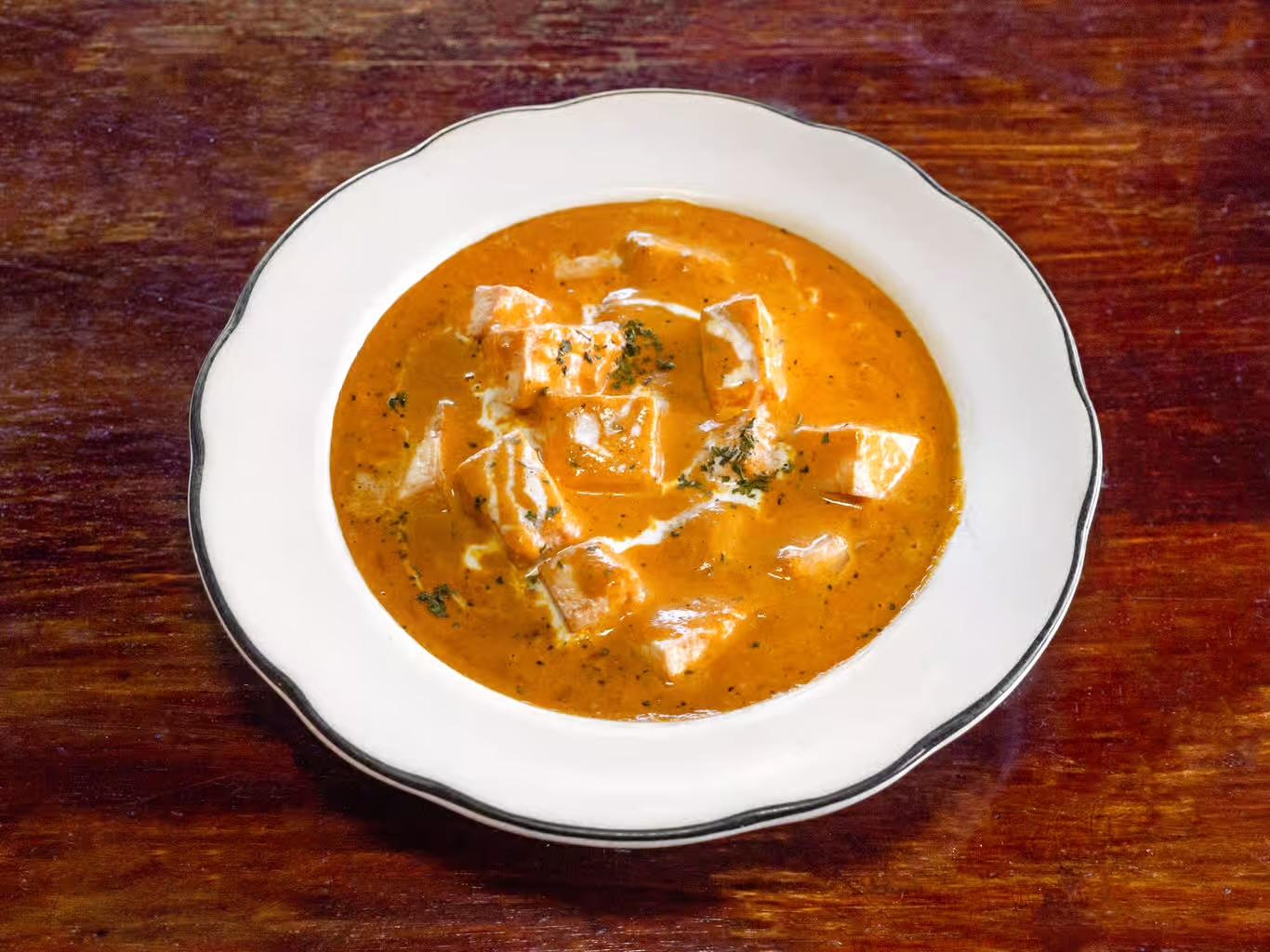 Paneer Tikka Masala.