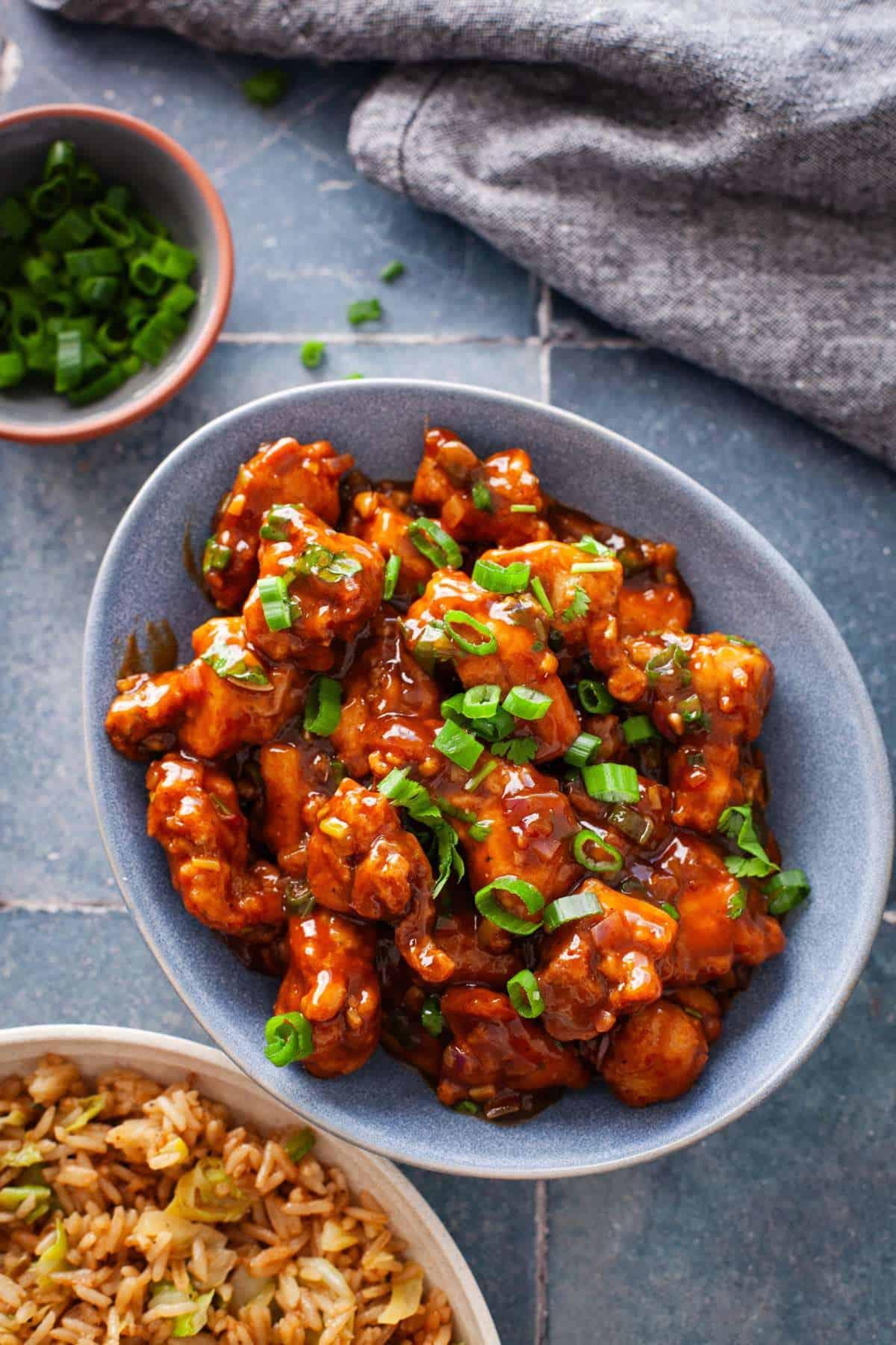 Chicken Manchurian.