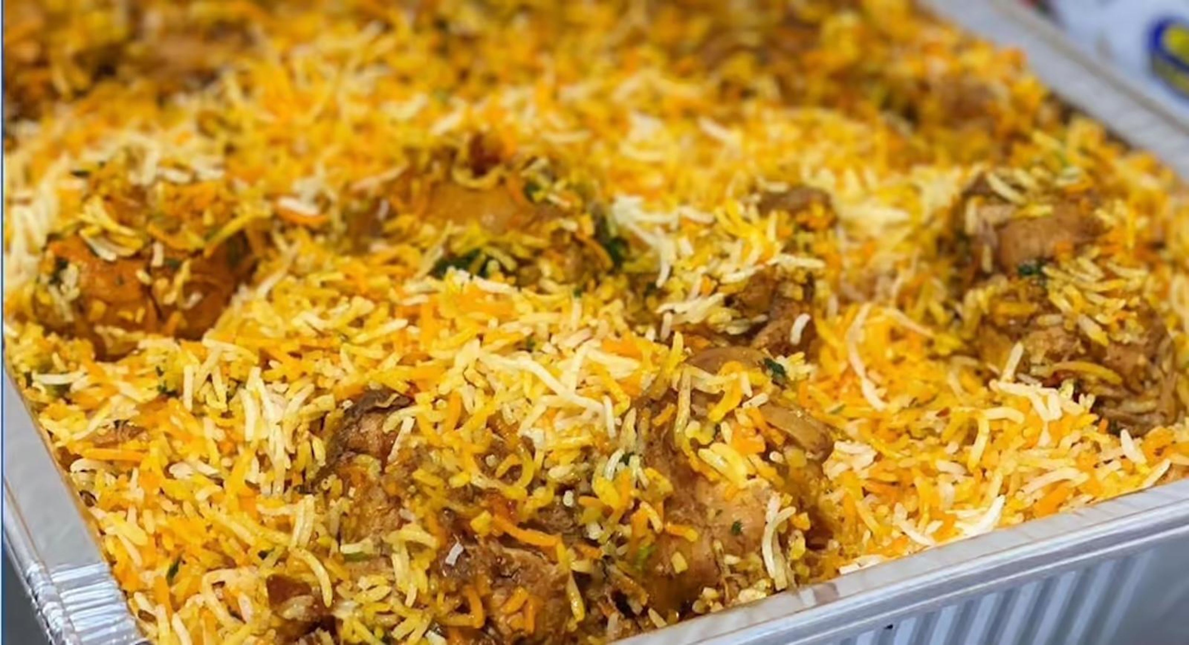 FAMILY PACK GOAT BIRYANI.
