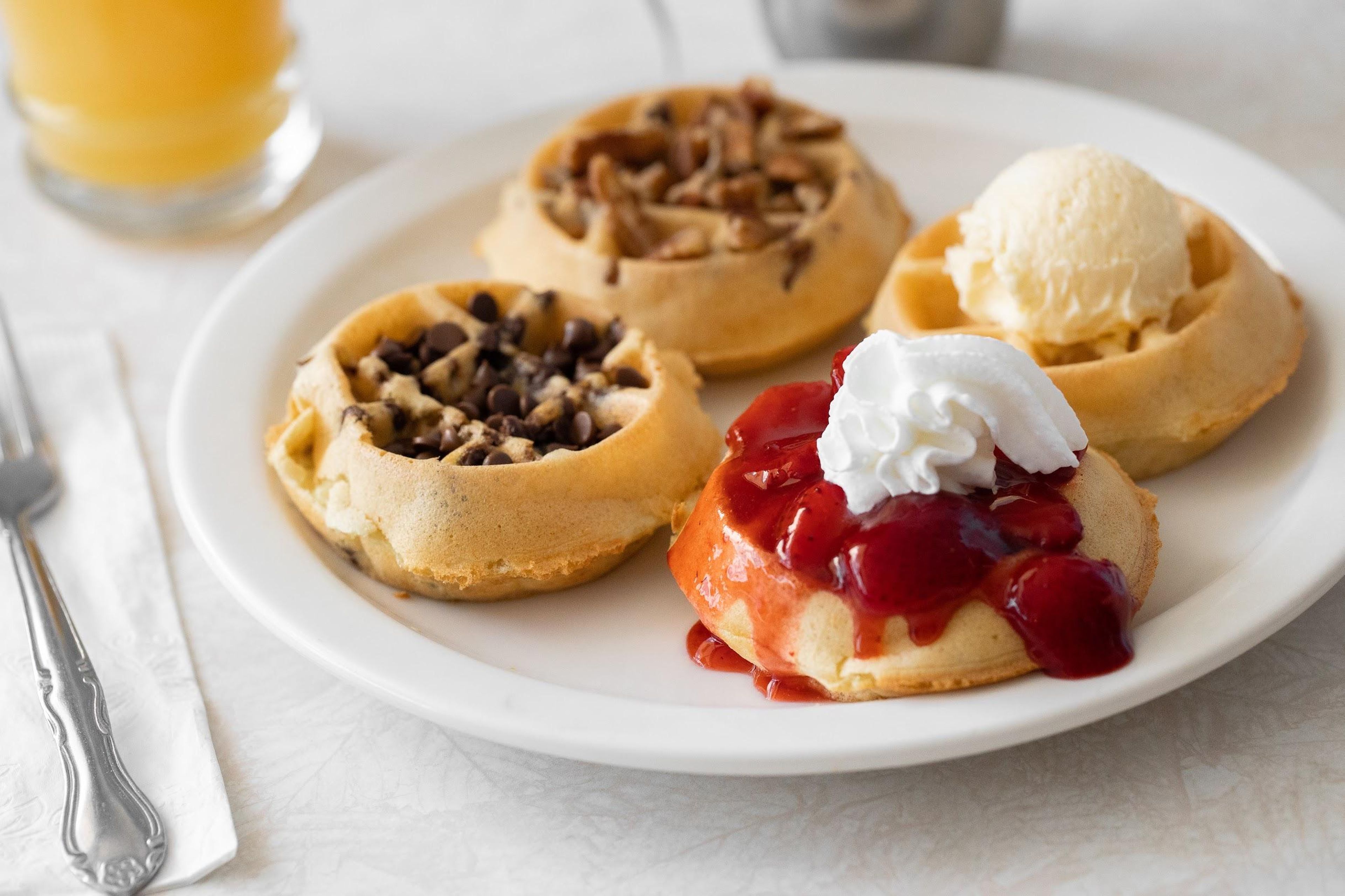 Mini Waffle Sampler.