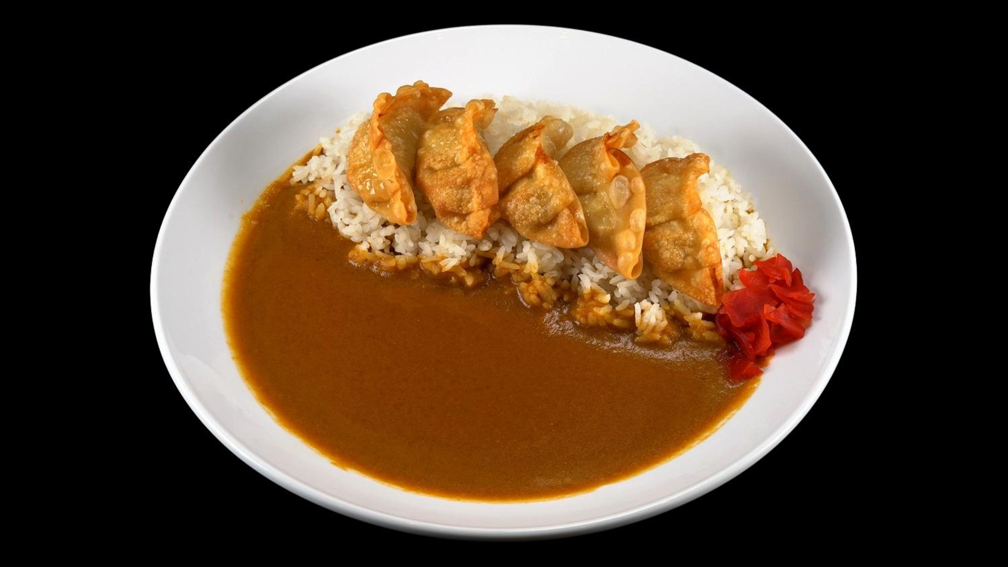Pork Gyoza Curry.
