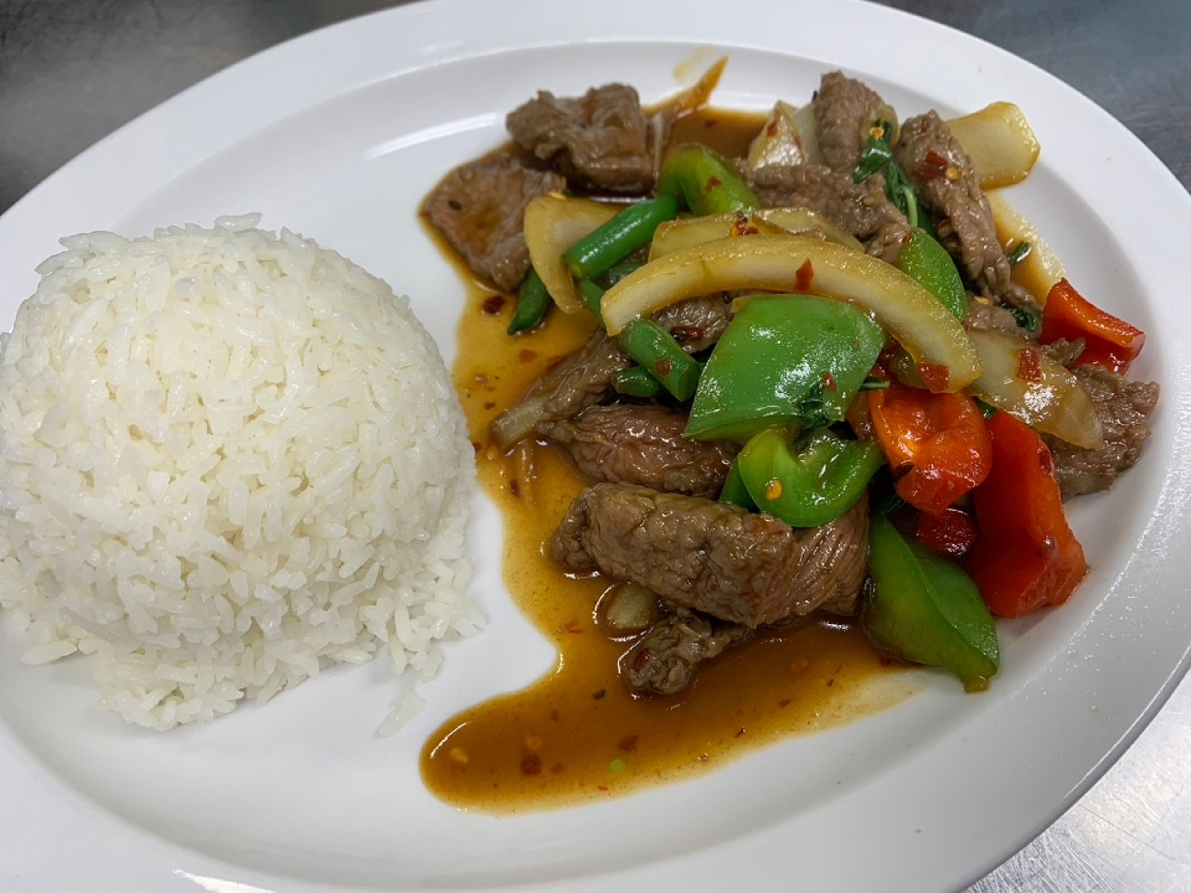 L. Stir Fried Basil.