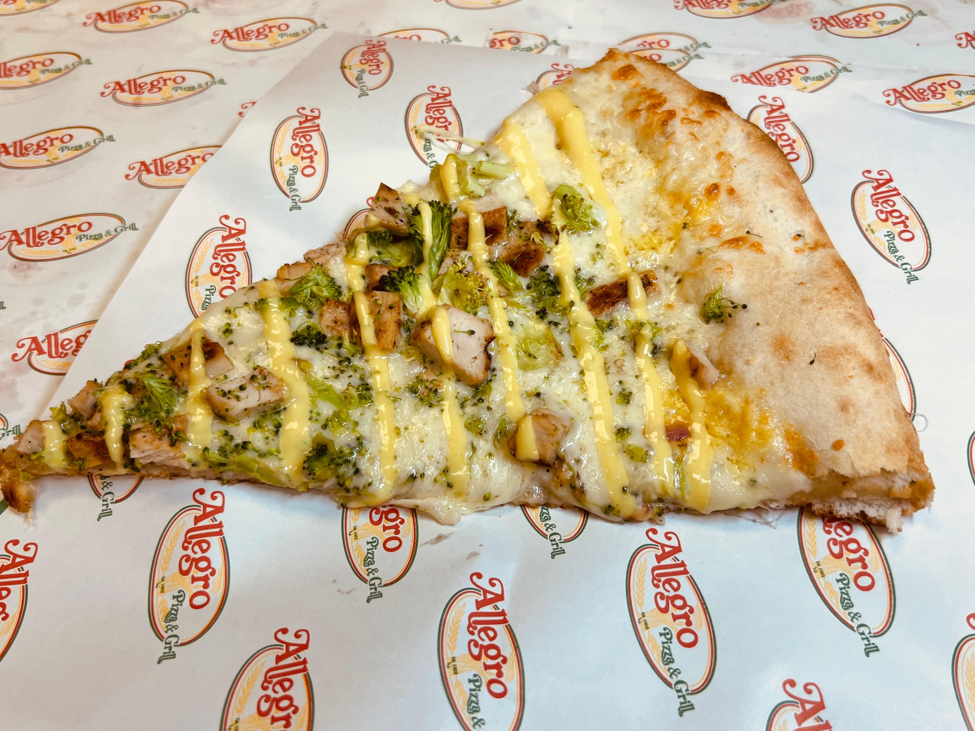 Dijon Chicken Broccoli Slice.