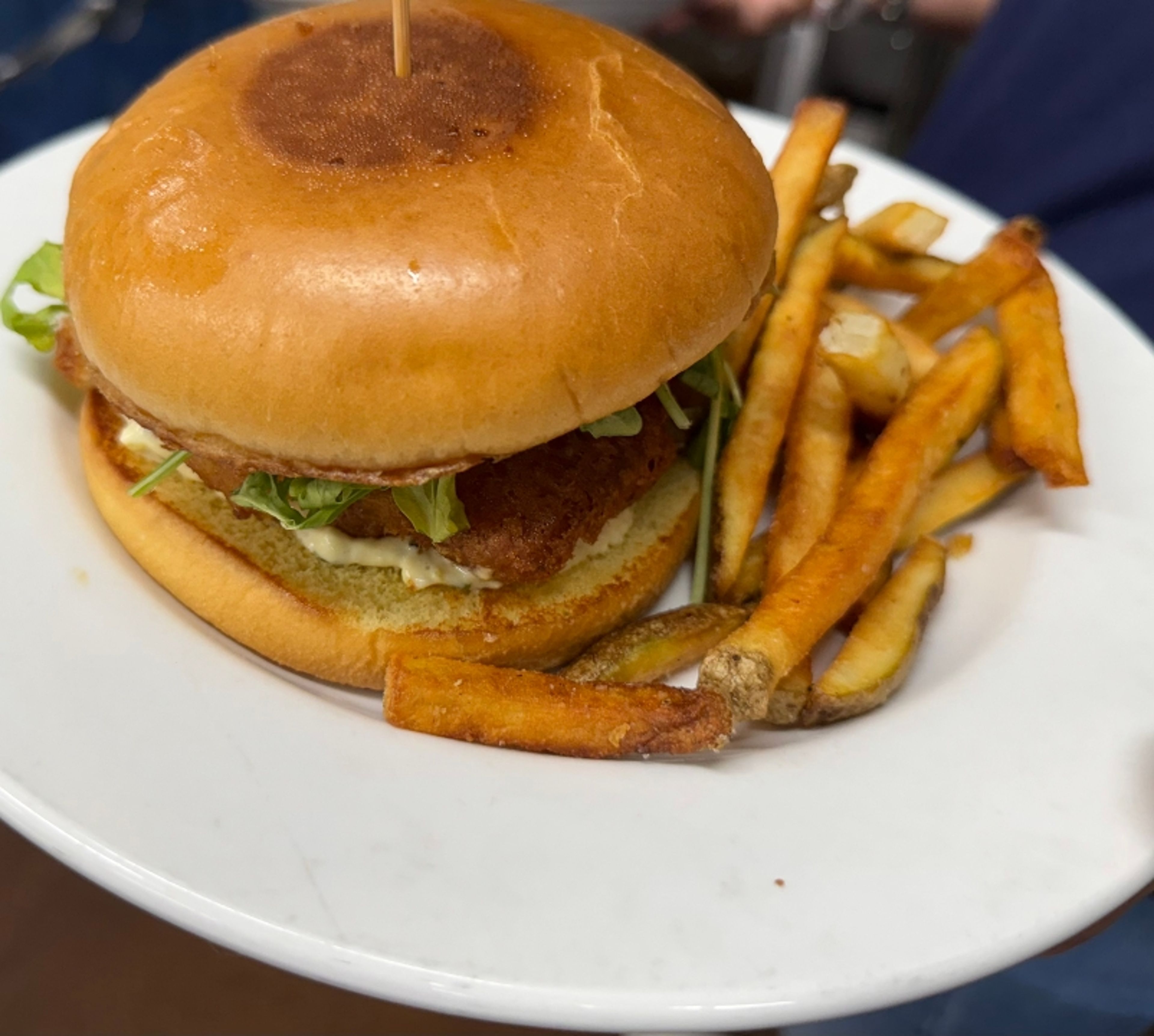 Fish sandwich (USA).