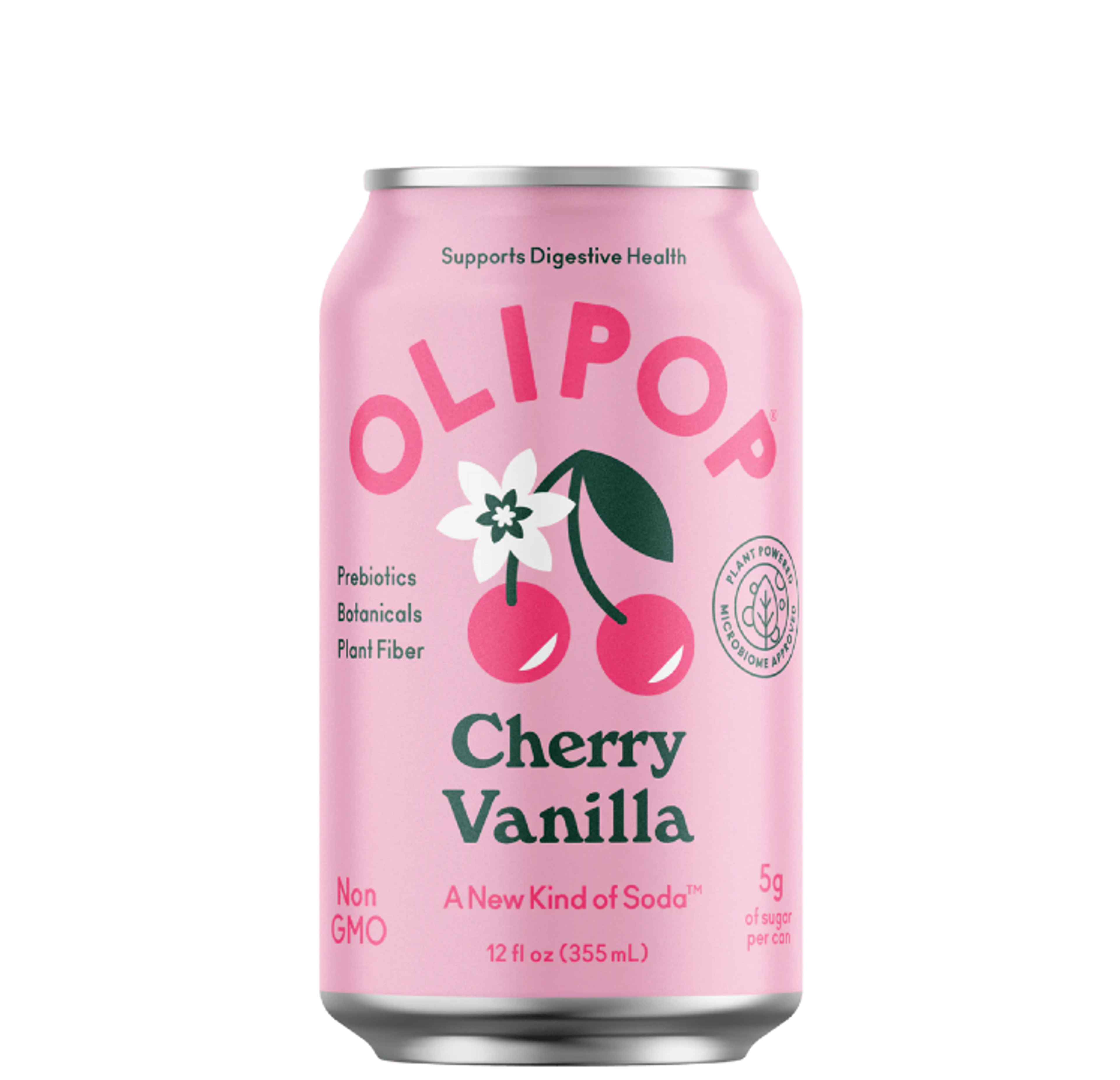 Olipop Cherry Vanilla.