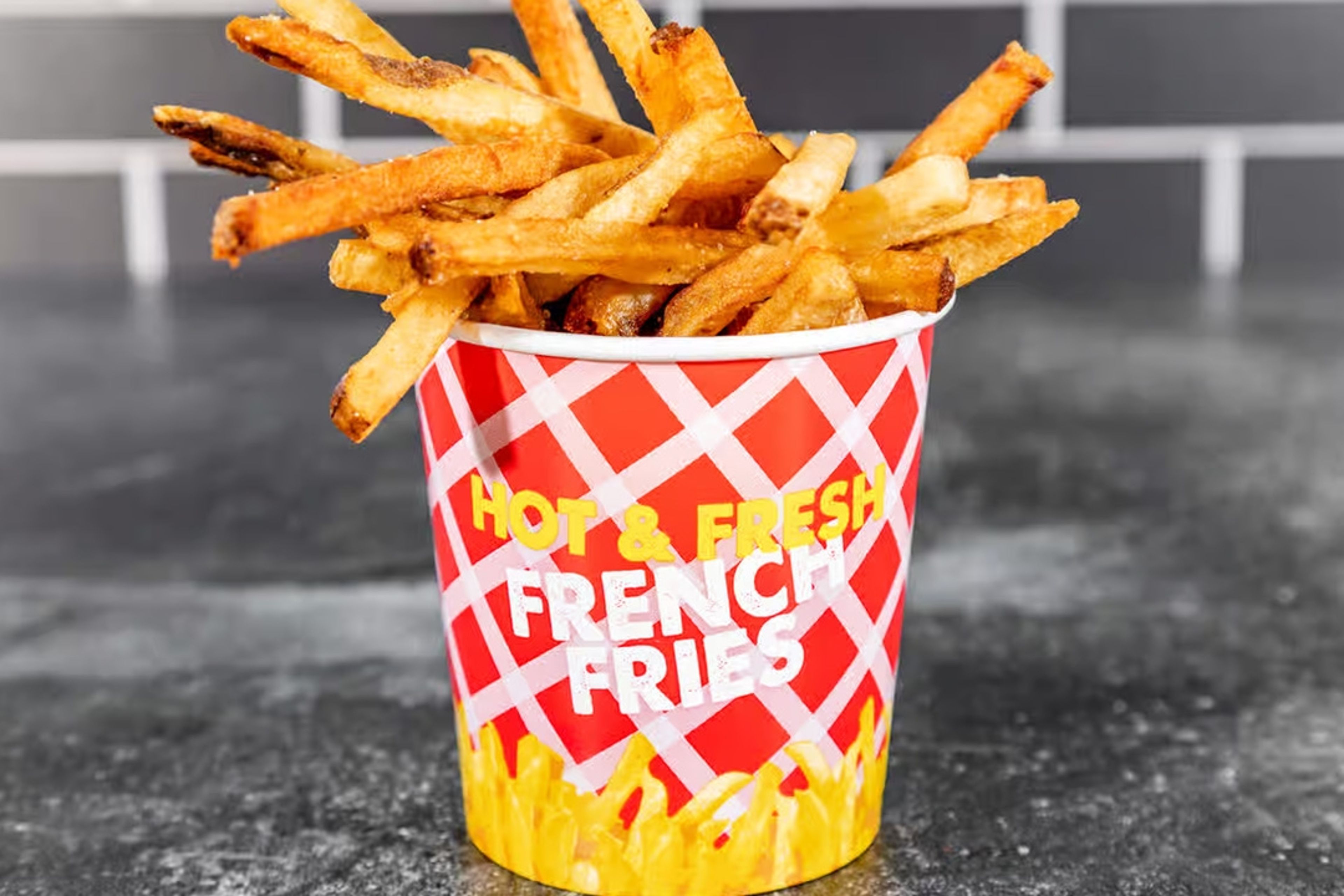 Fresh-Cut Fries.