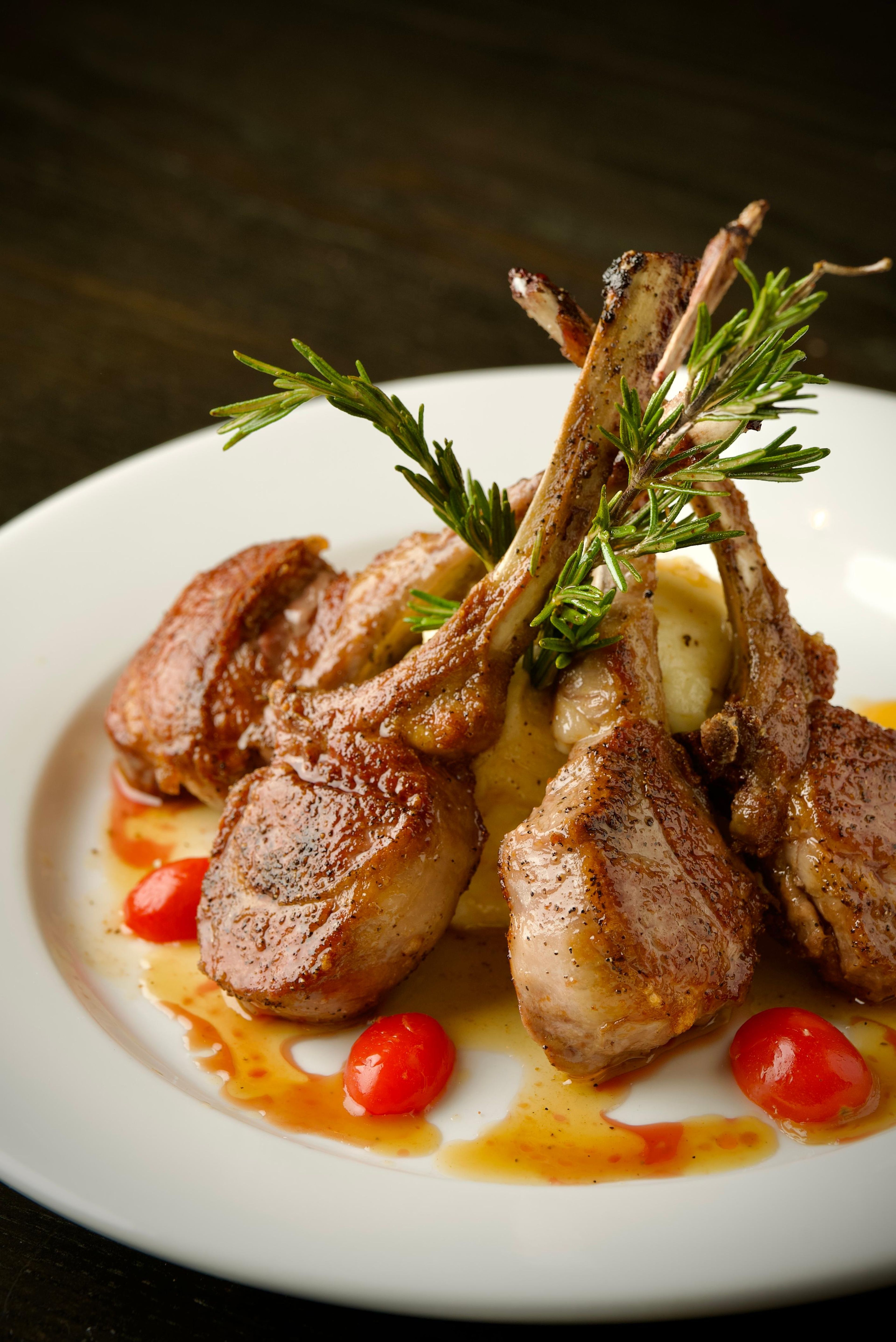 LAMB CHOPS.