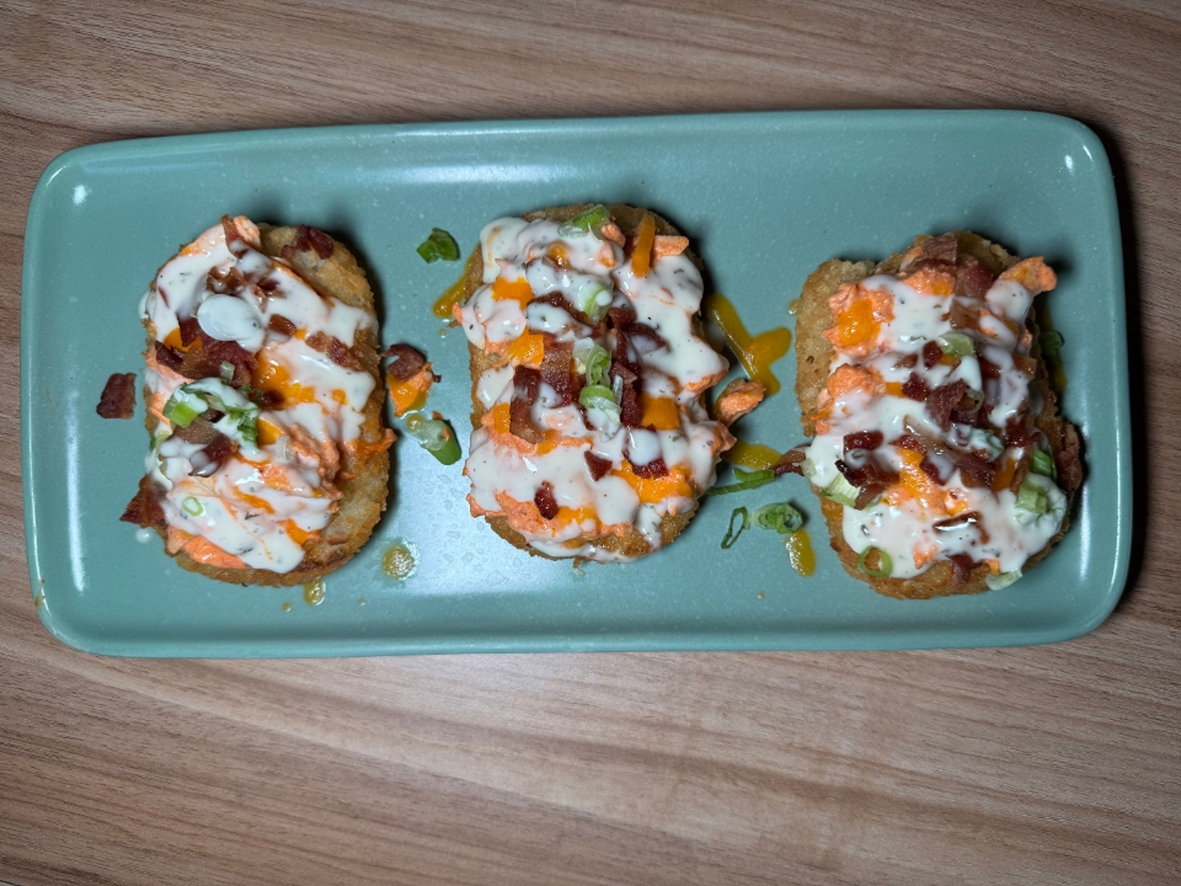 Chicken Buffalo Bruschetta.