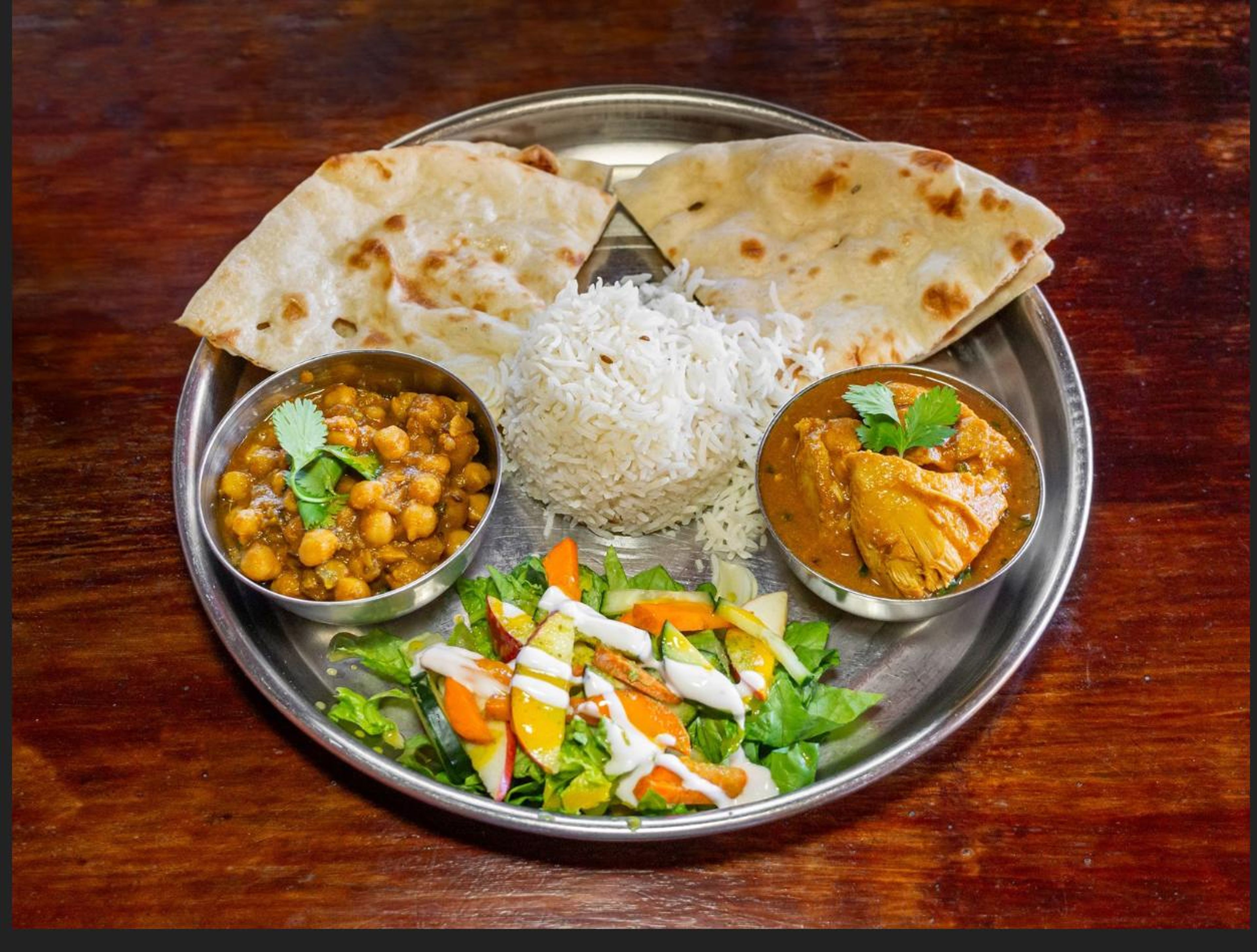 Chicken Curry Lunch.