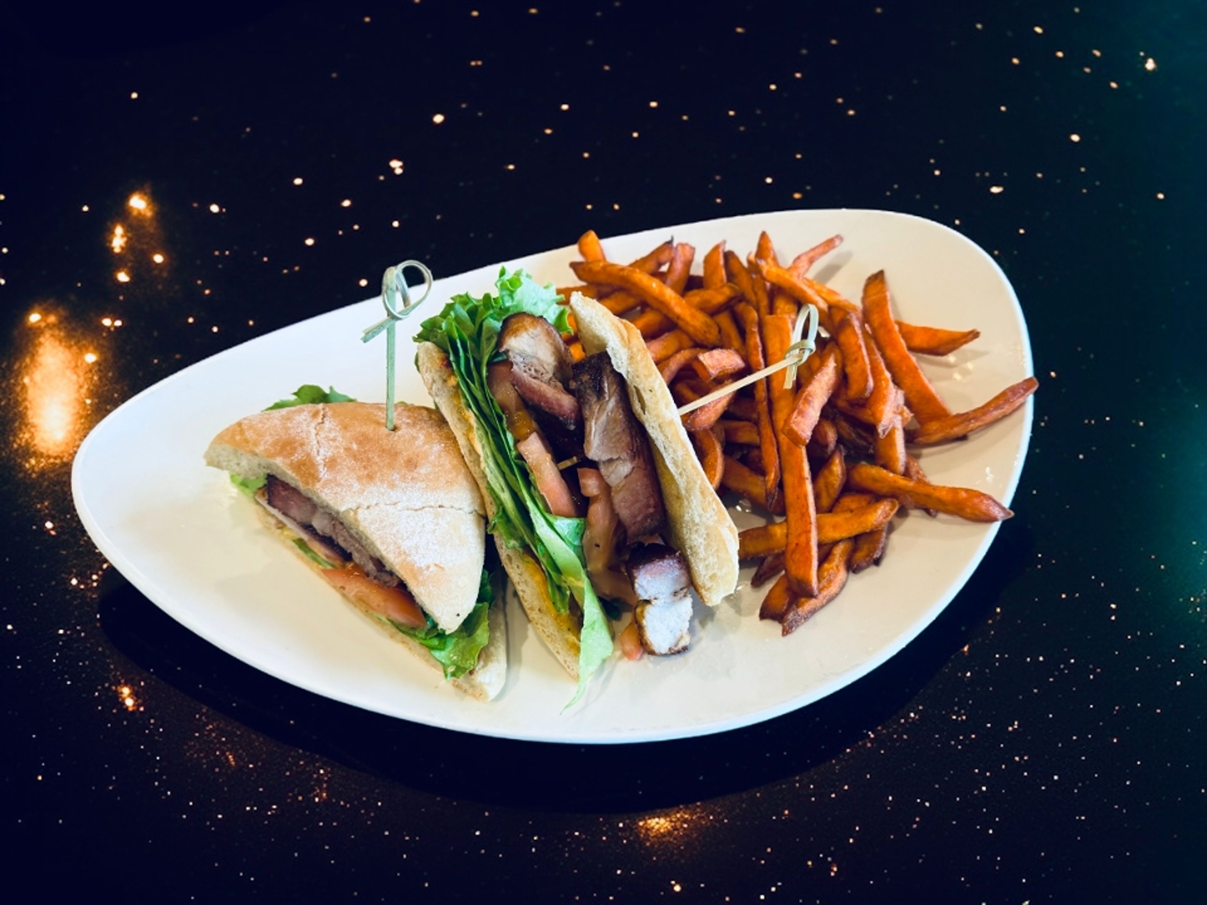 Pork Belly Sandwich.