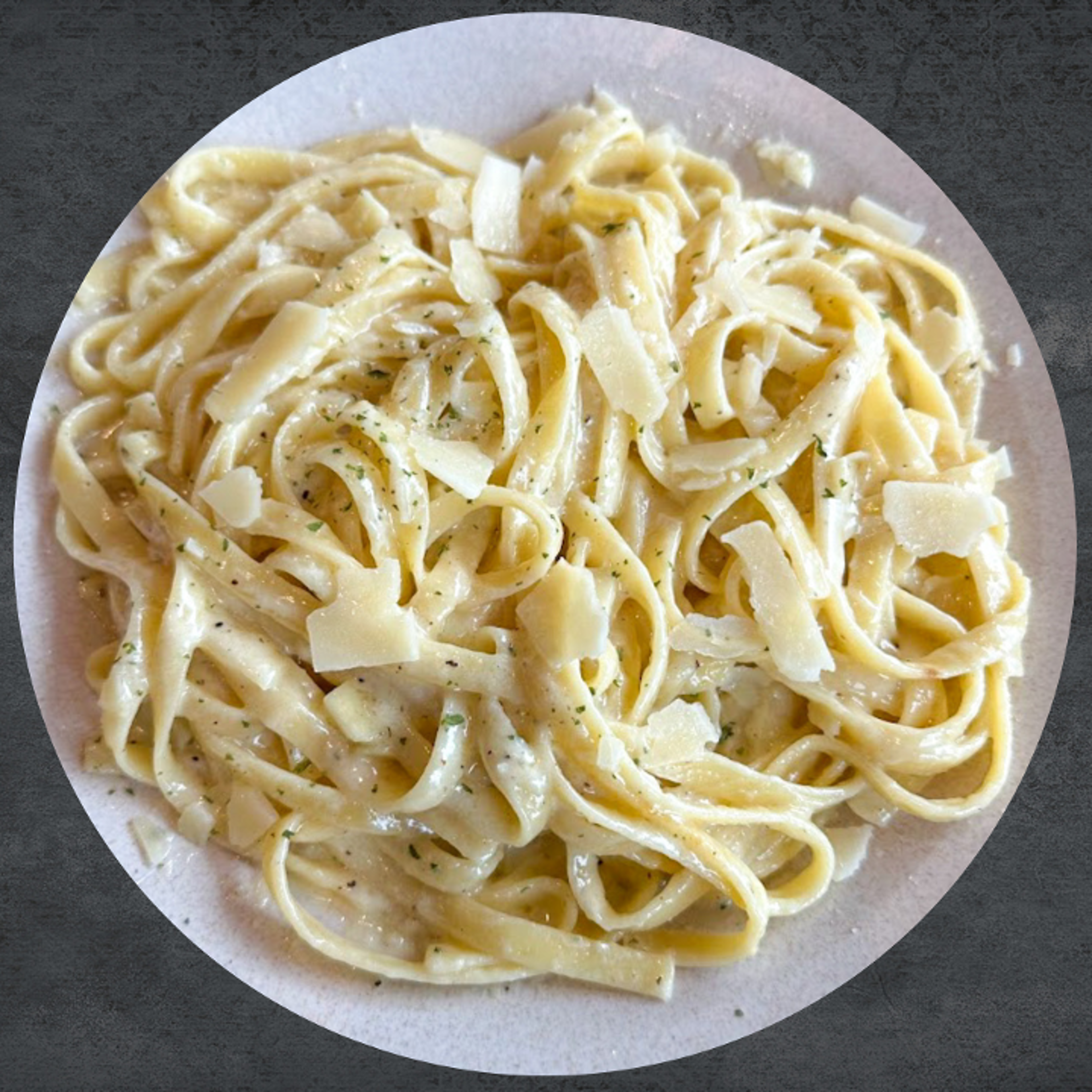 Fettuccine Alfredo.