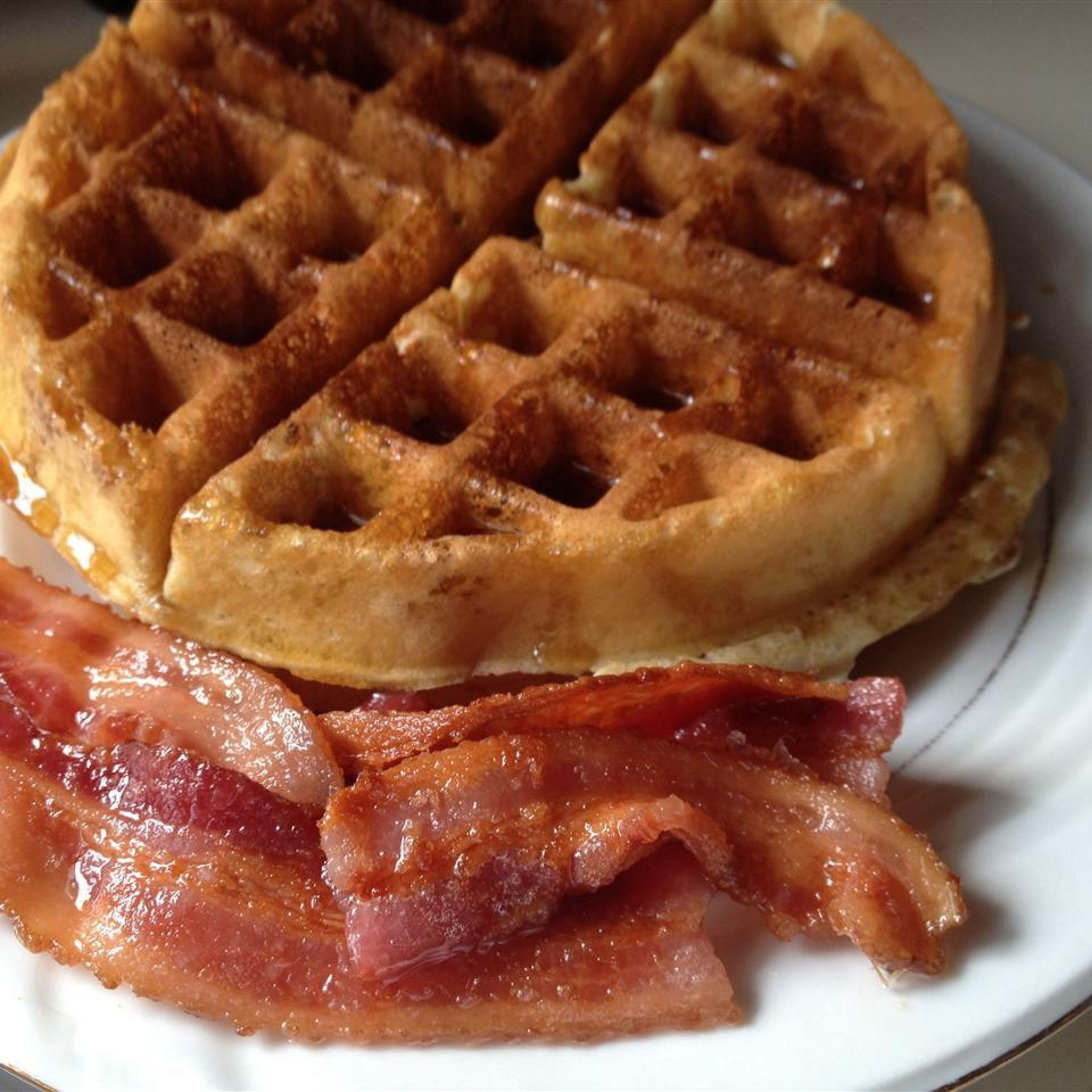 Waffle Breakfast.