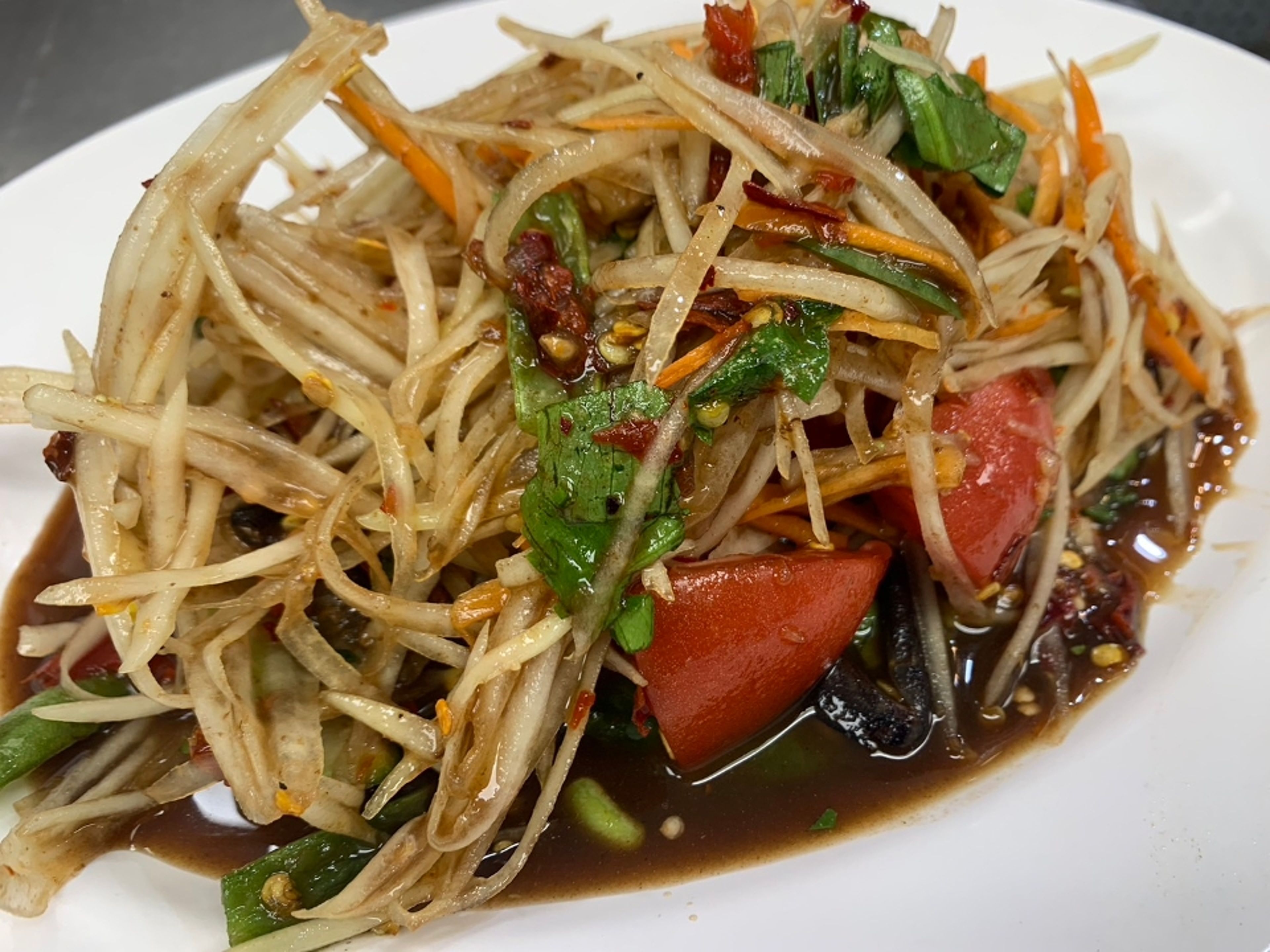 Lao Papaya Salad.