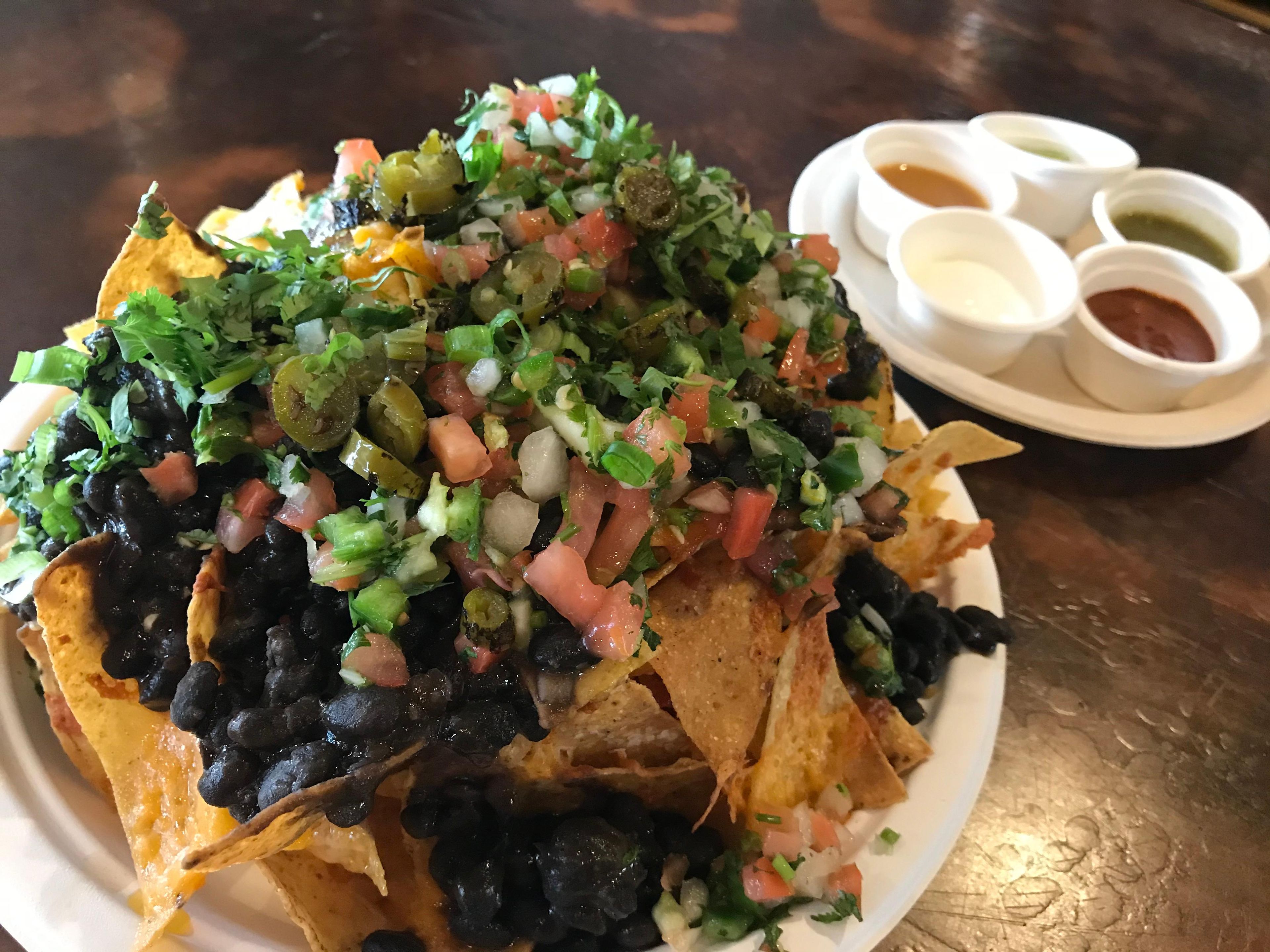 Hooligan Nachos (gf/veg).