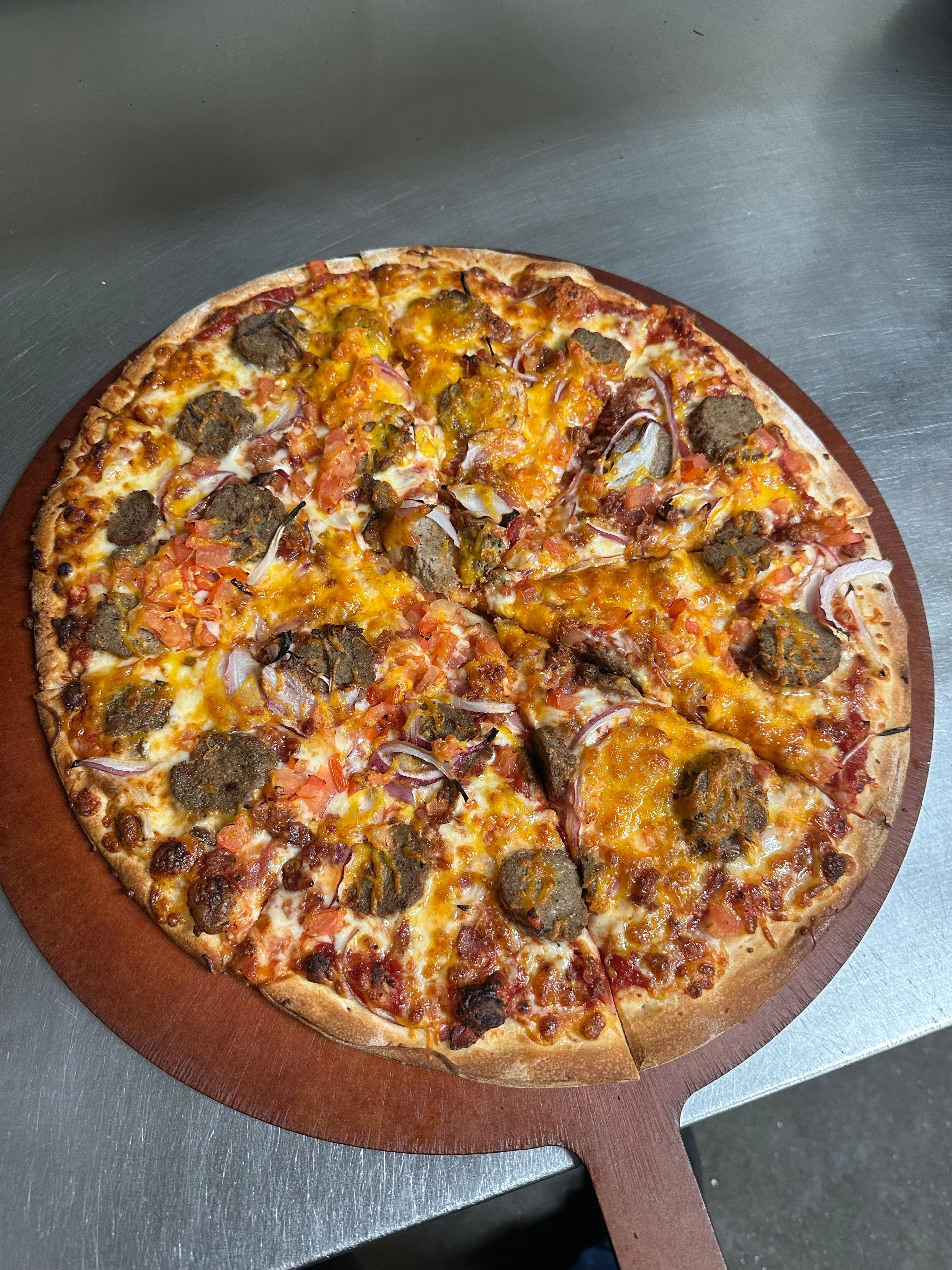 Large Bacon Double Burger.