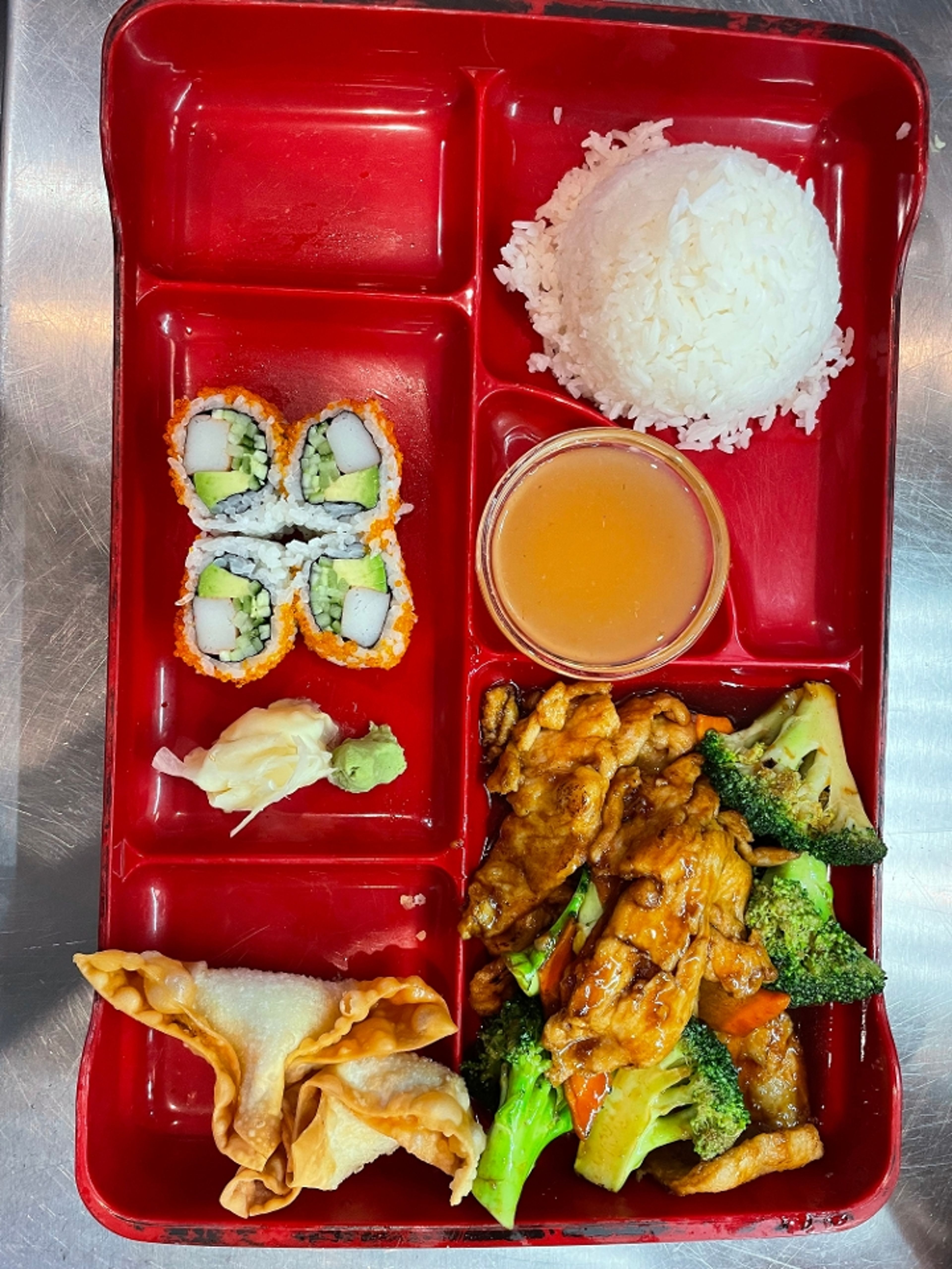 Bento Box A3 - Chicken with Broccoli.