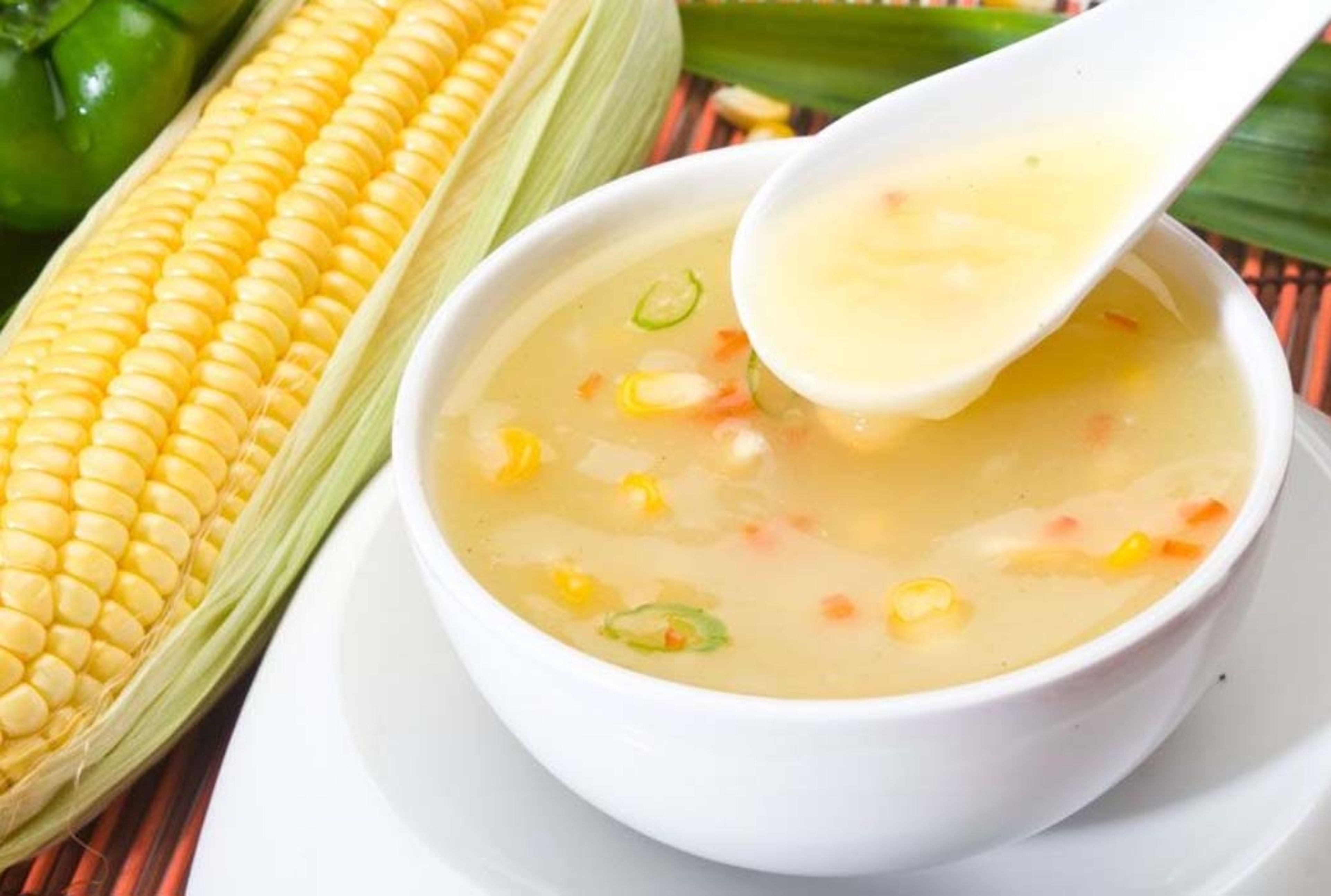 Veg Corn Soup.