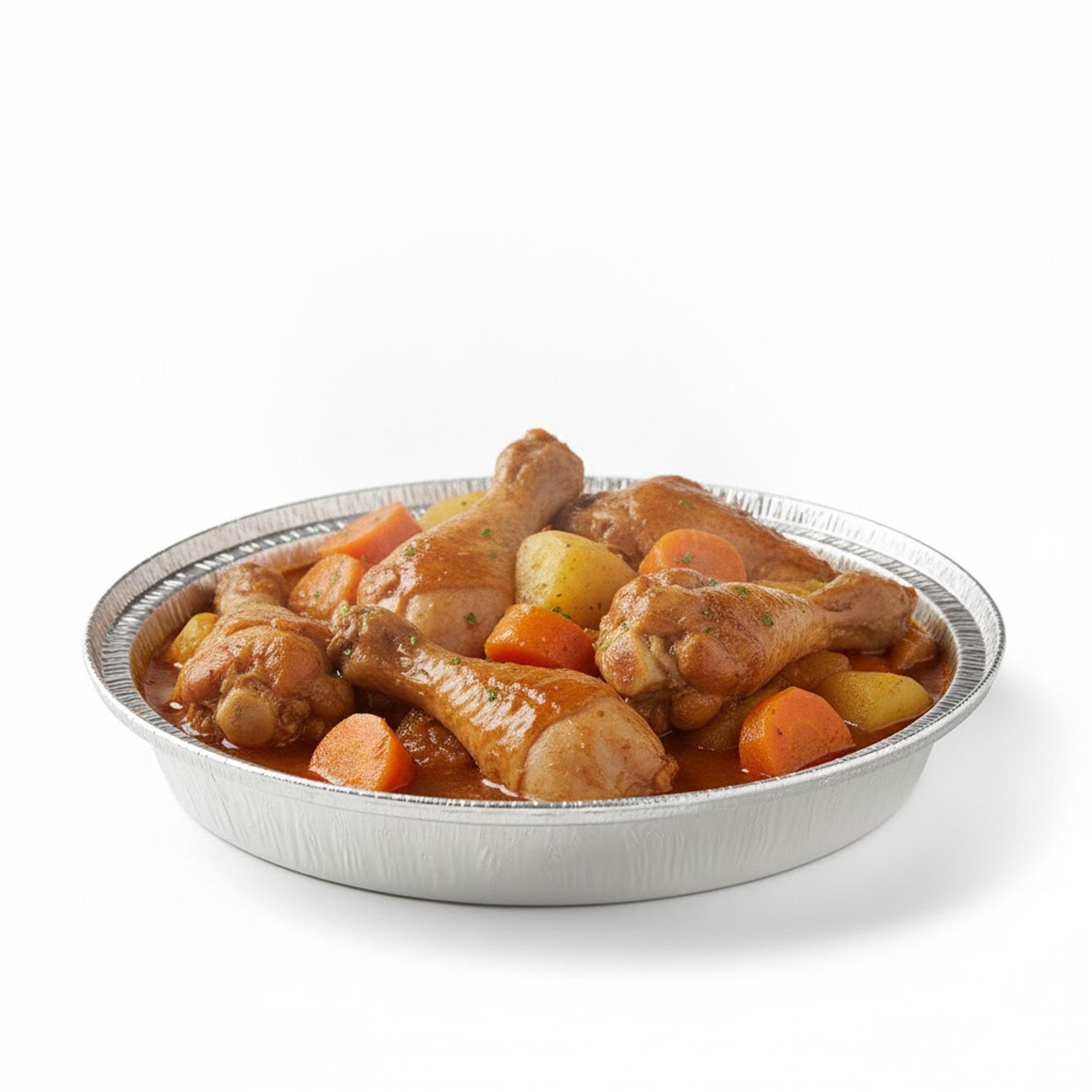 FAMILY meal: Stewed Chicken - pollo guisado.