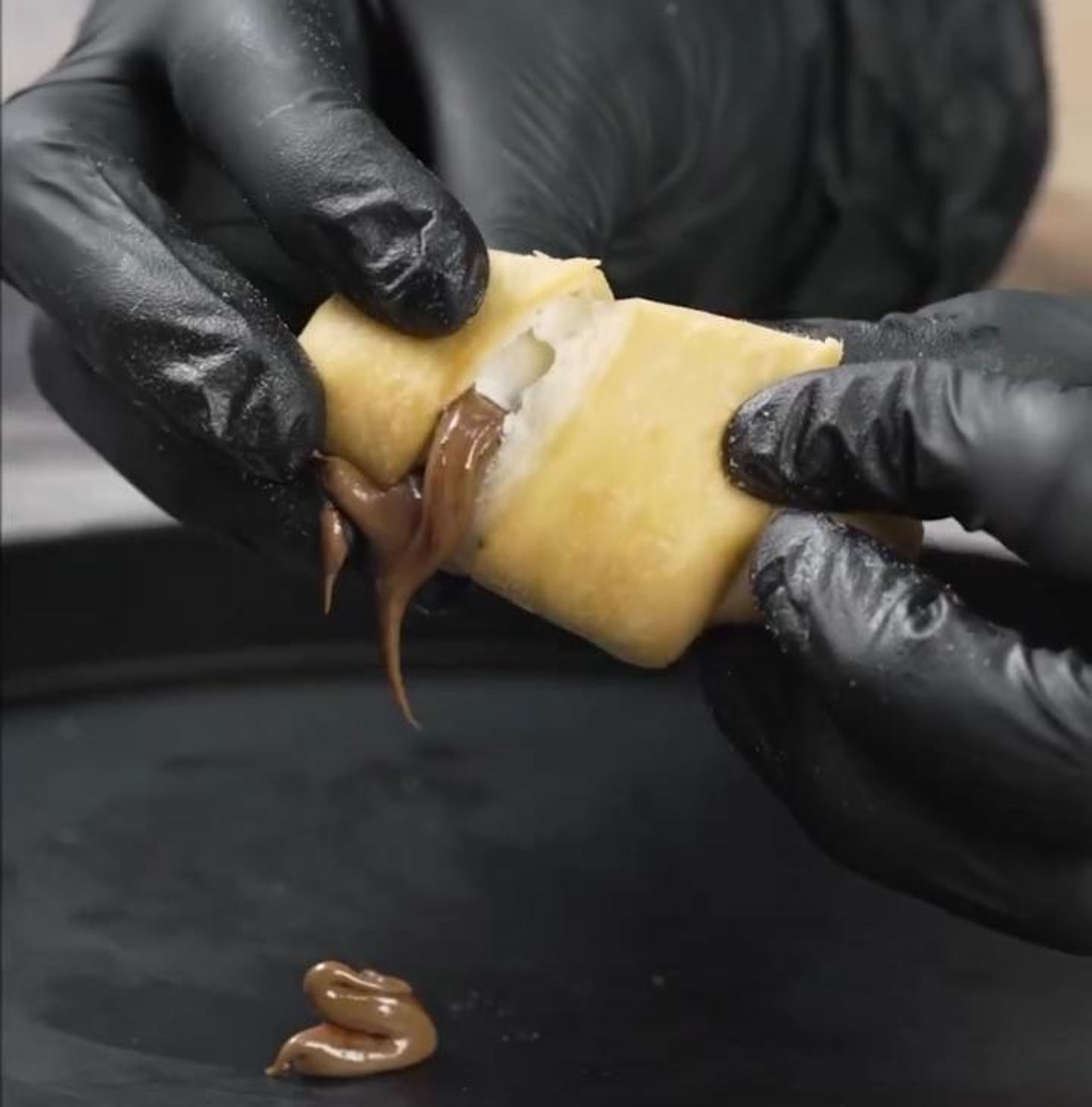 Tequeño de Nutella.