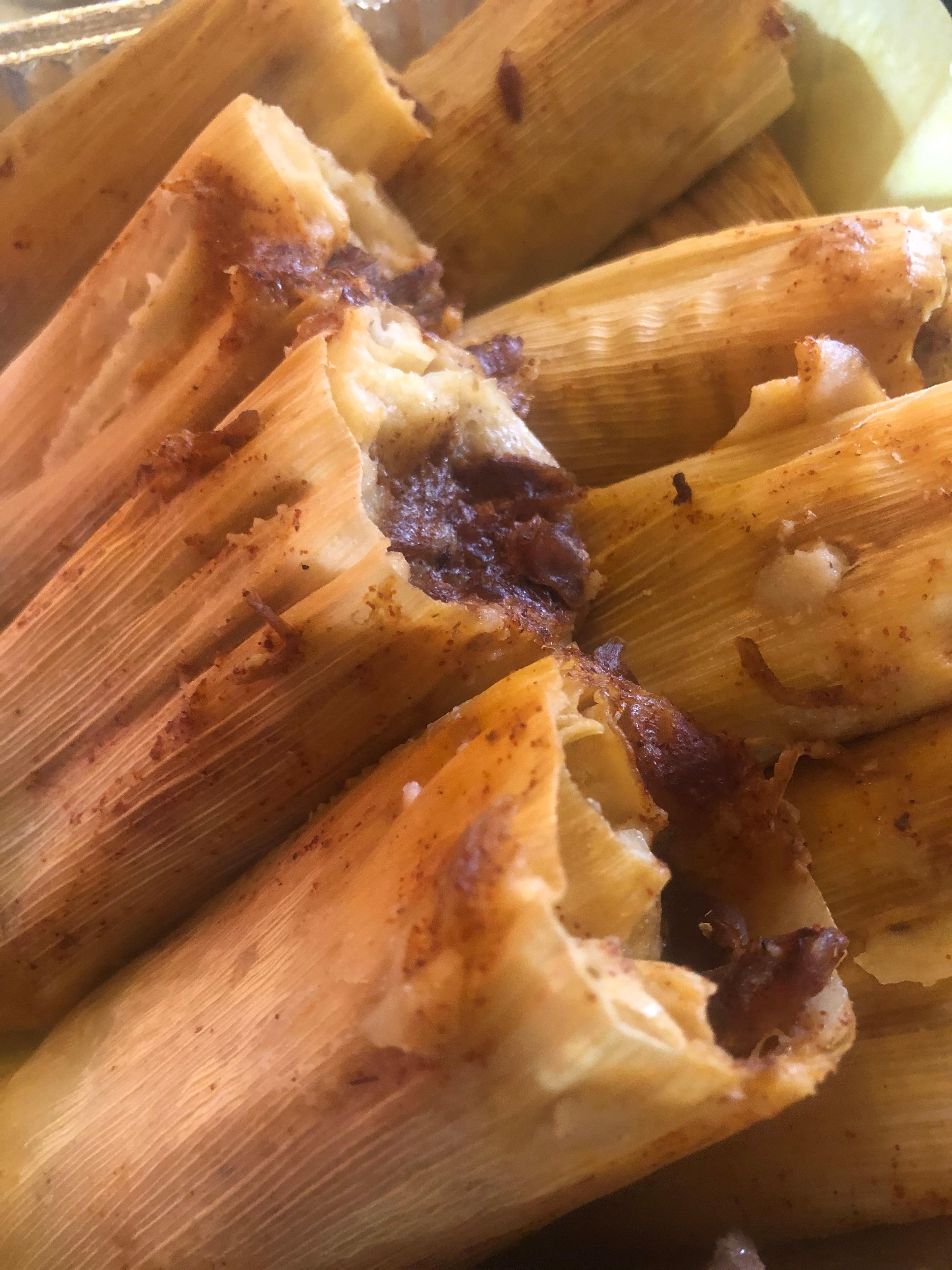 TAMAL IN HUSK.