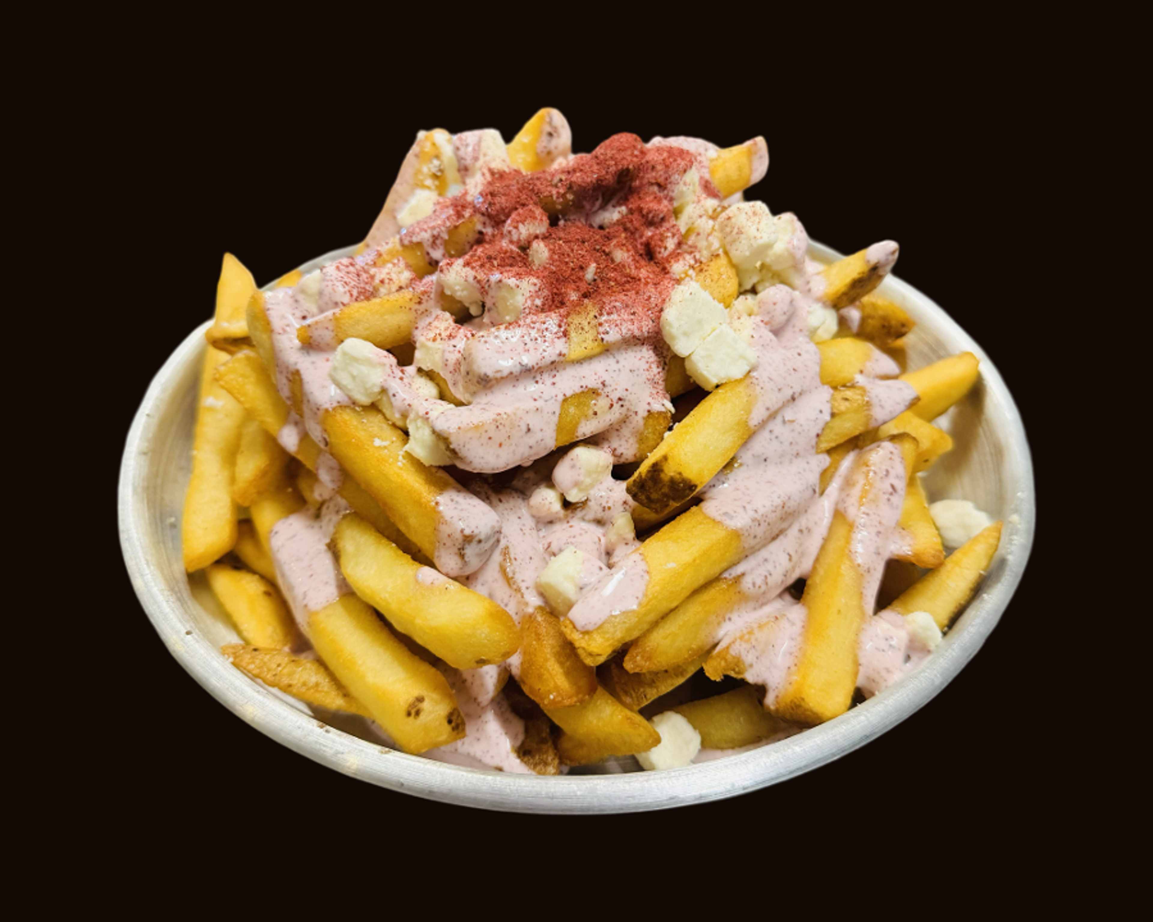 Sumac & Feta Fries (سماق و فتا).