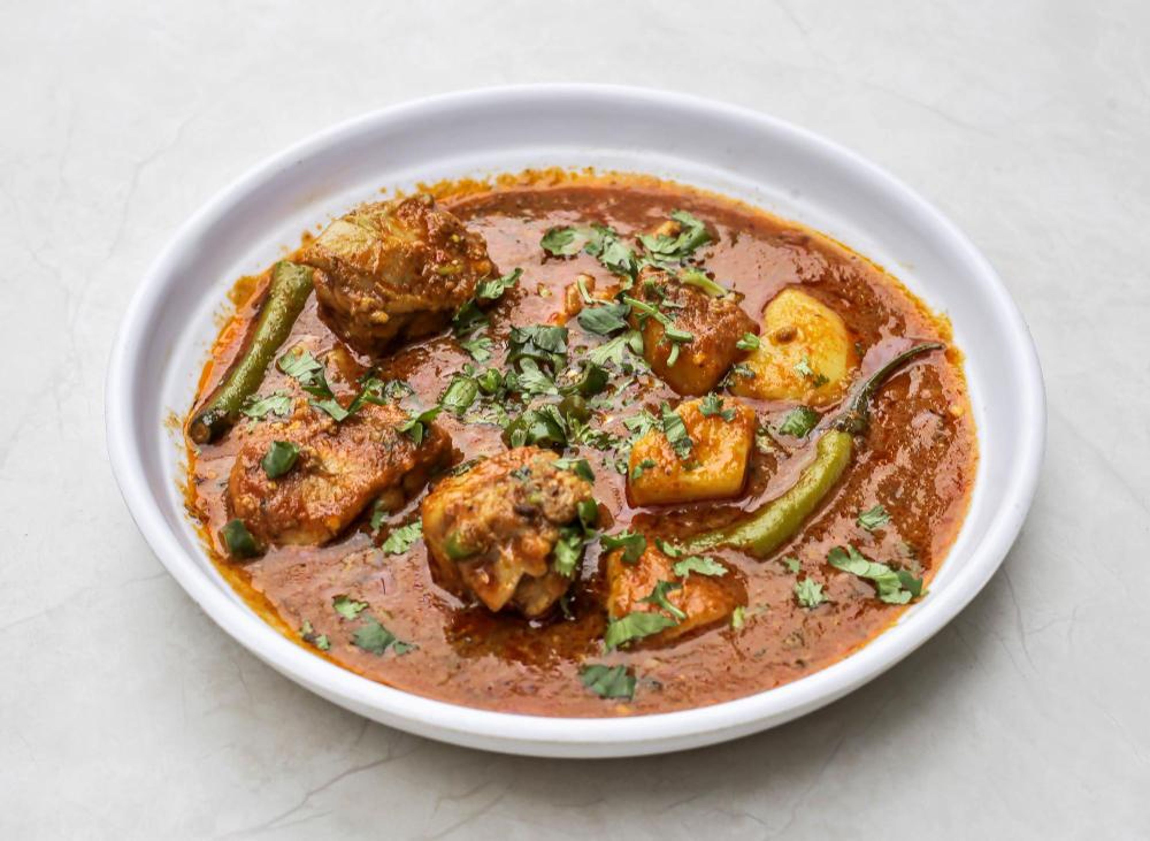 Chicken Andhra Curry.
