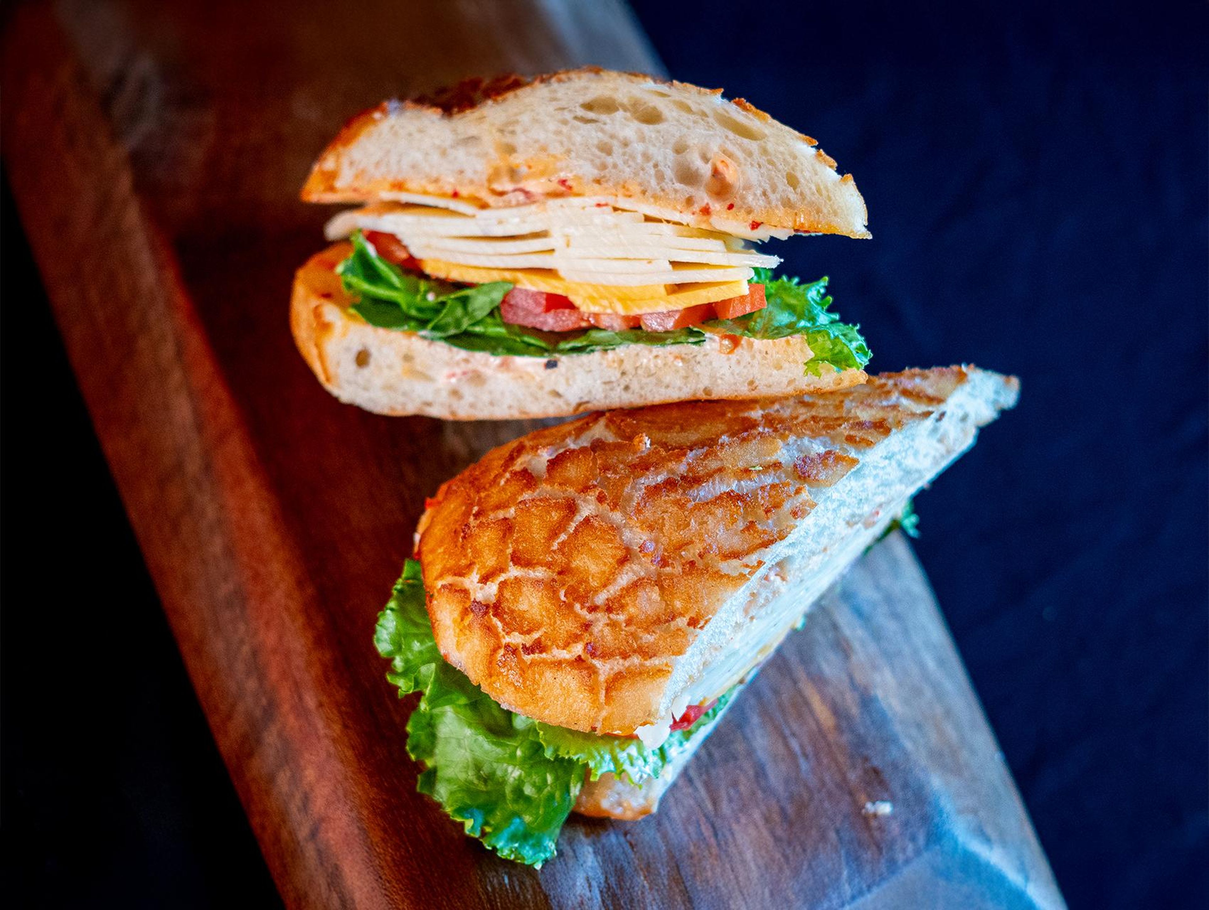 Build Your Own Vegetarian Sandwich.