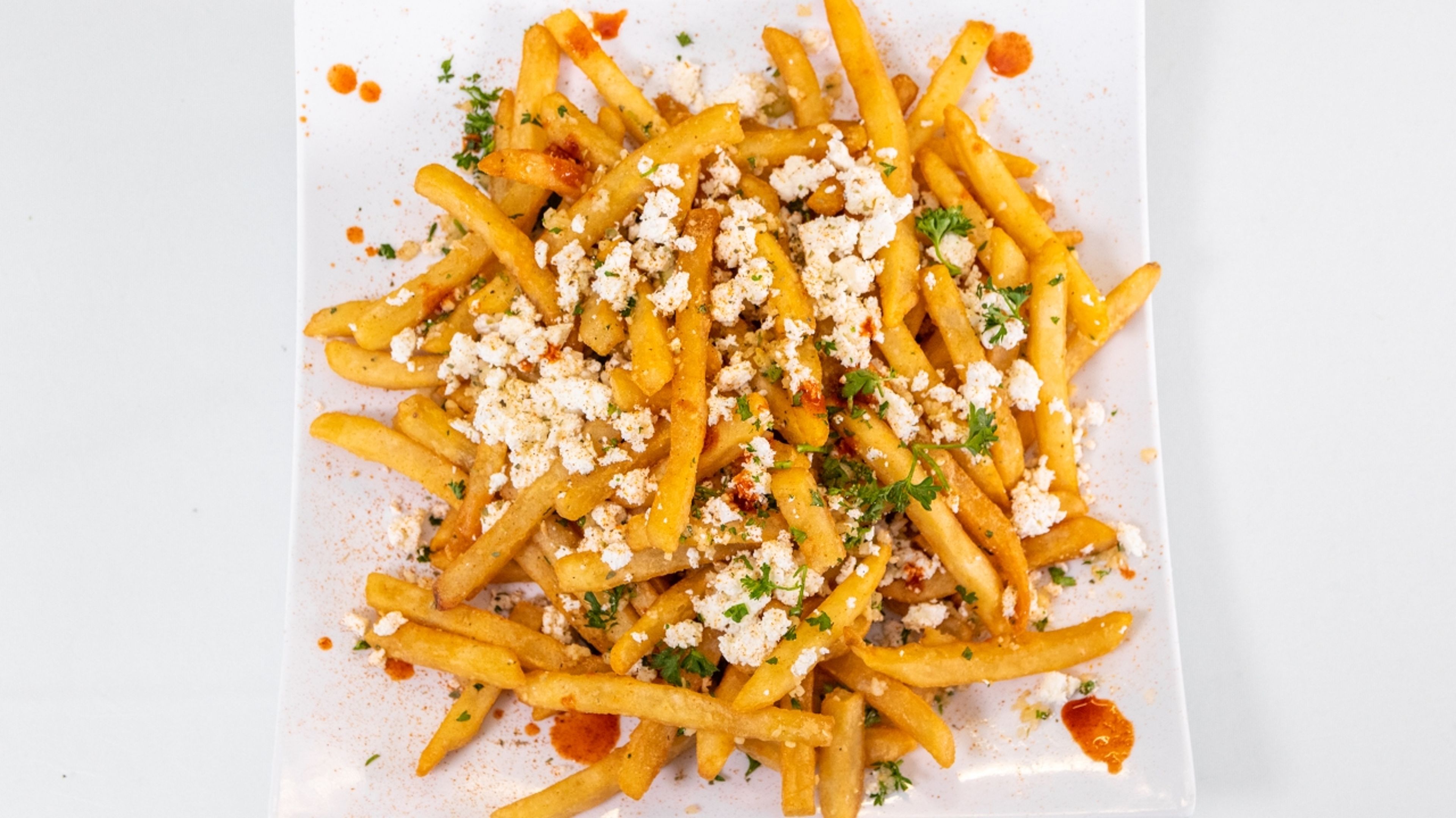 Spicy Feta Fries.