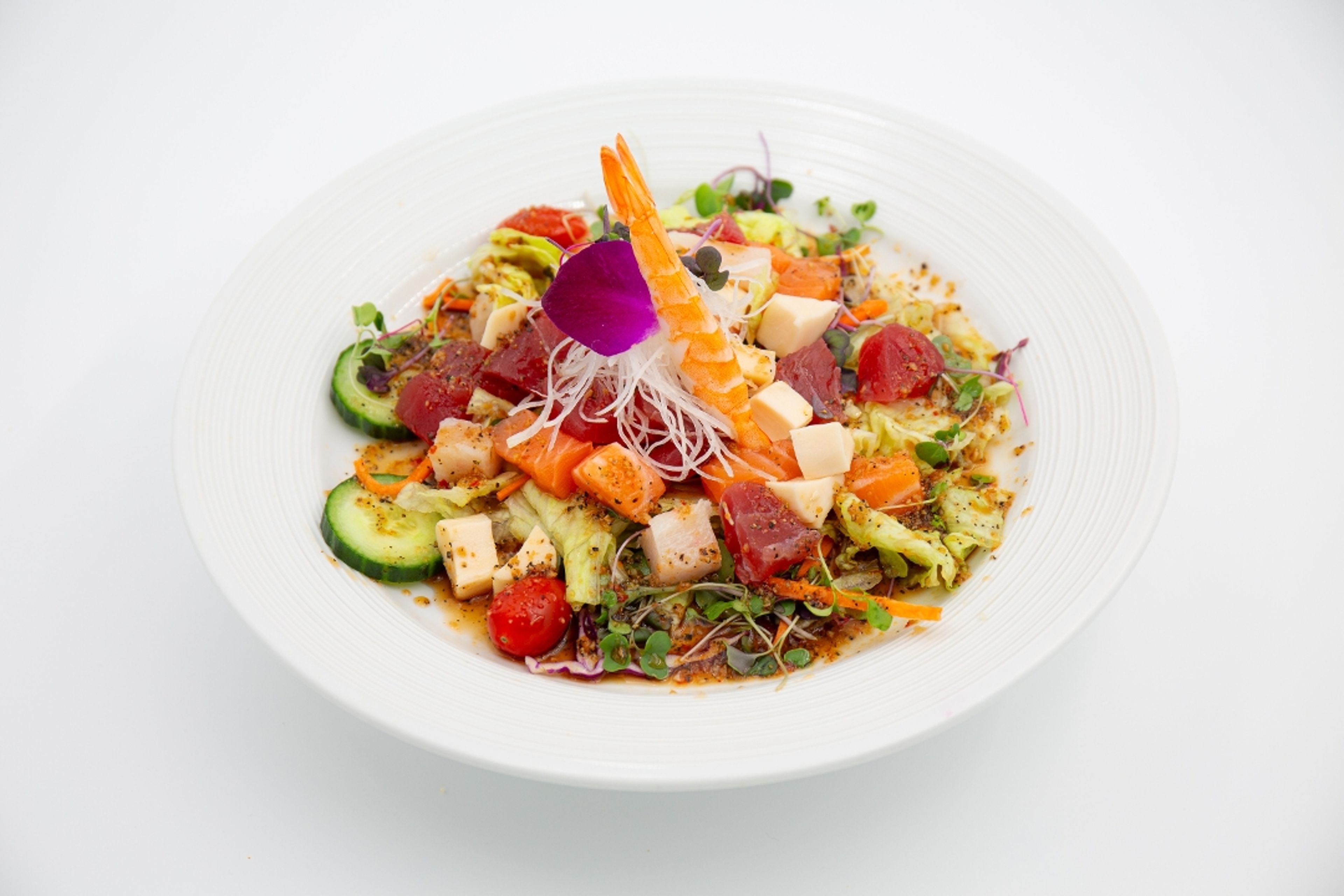 Sashimi Salad.