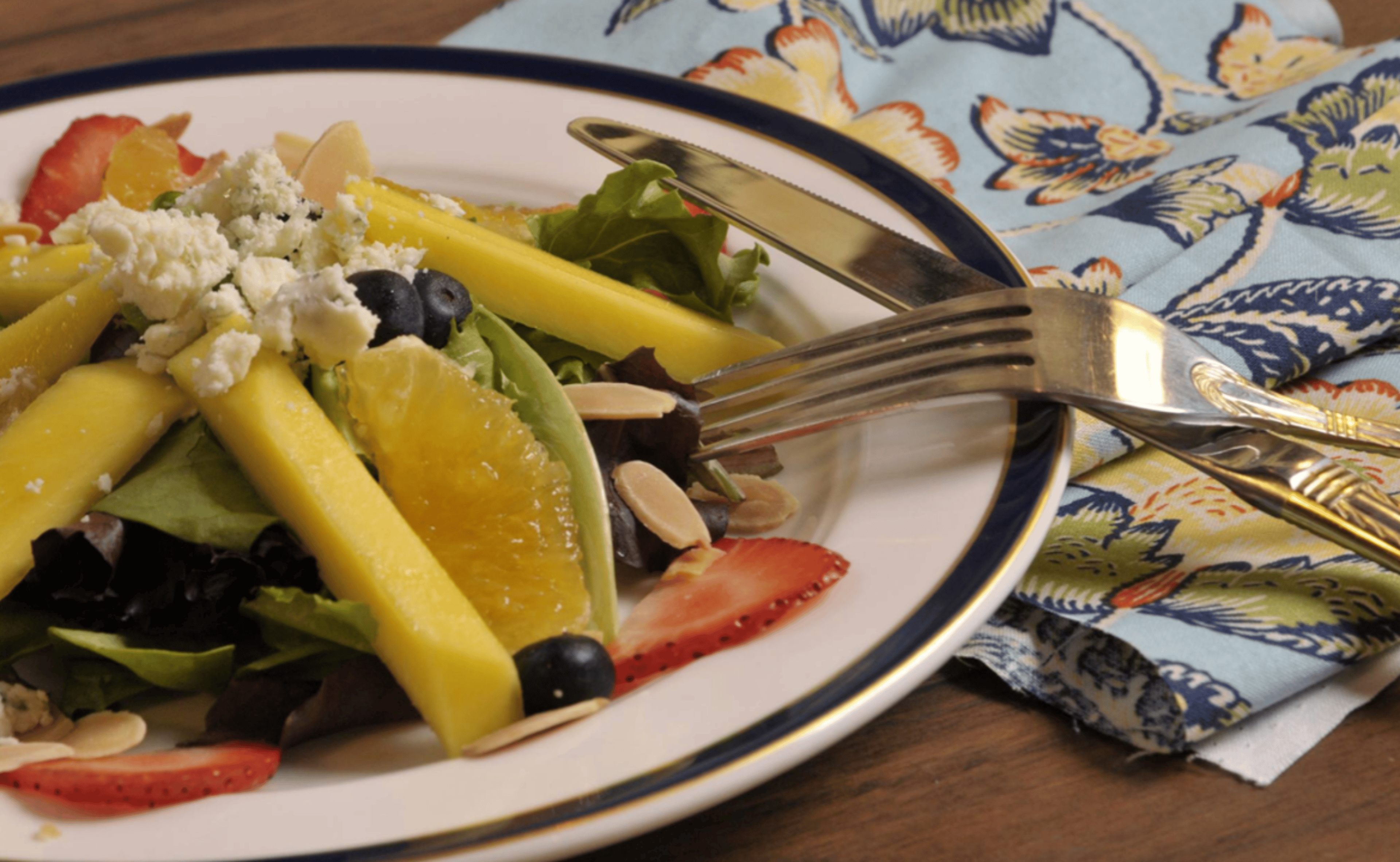 Vico's Fruit & Green Salad.